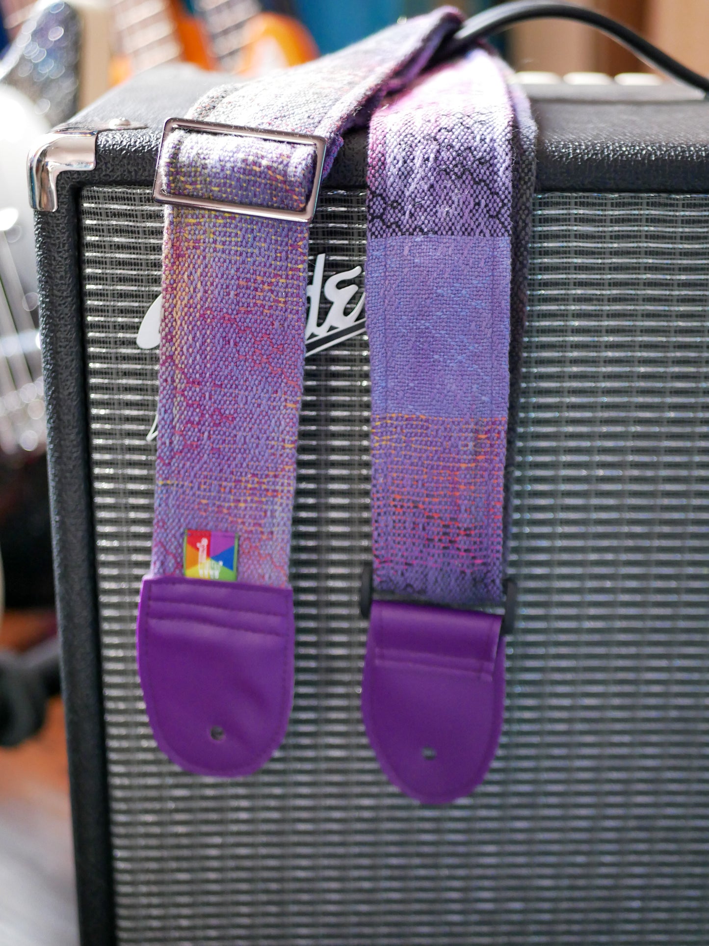 Handwoven Guitar Straps - Magic Forest - Free US Shipping