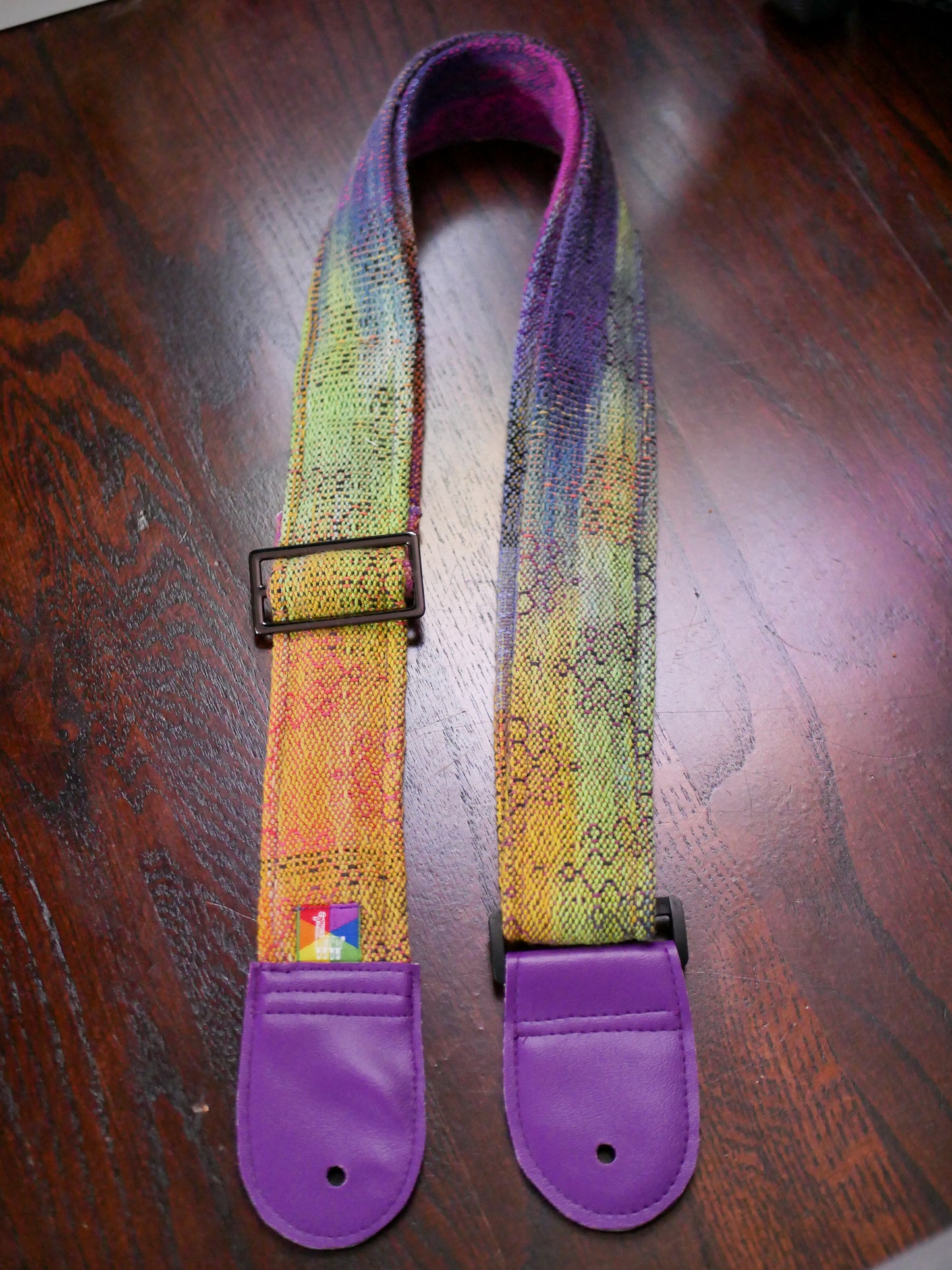 Handwoven Guitar Straps - Magic Forest - Free US Shipping