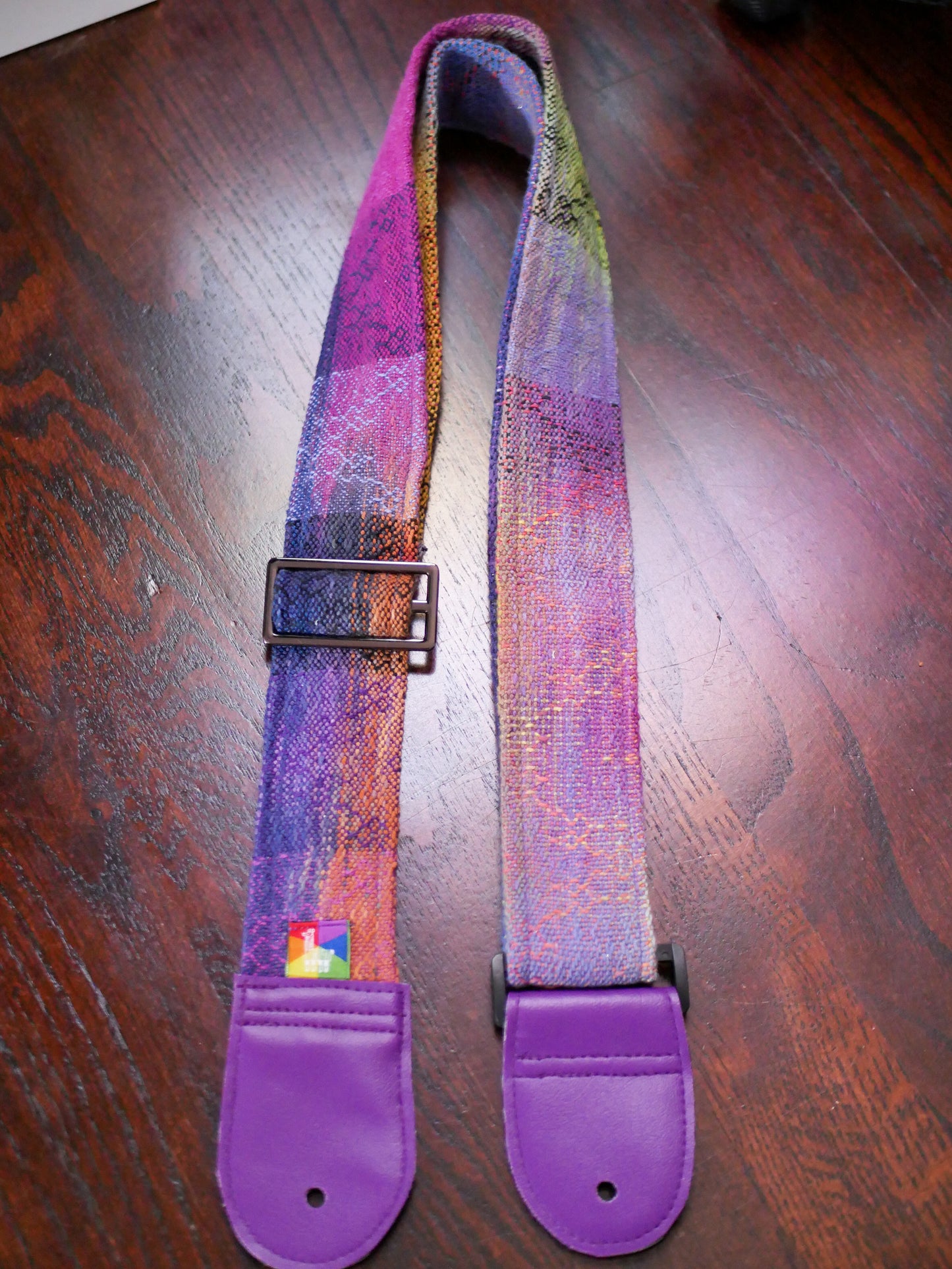 Handwoven Guitar Straps - Magic Forest - Free US Shipping