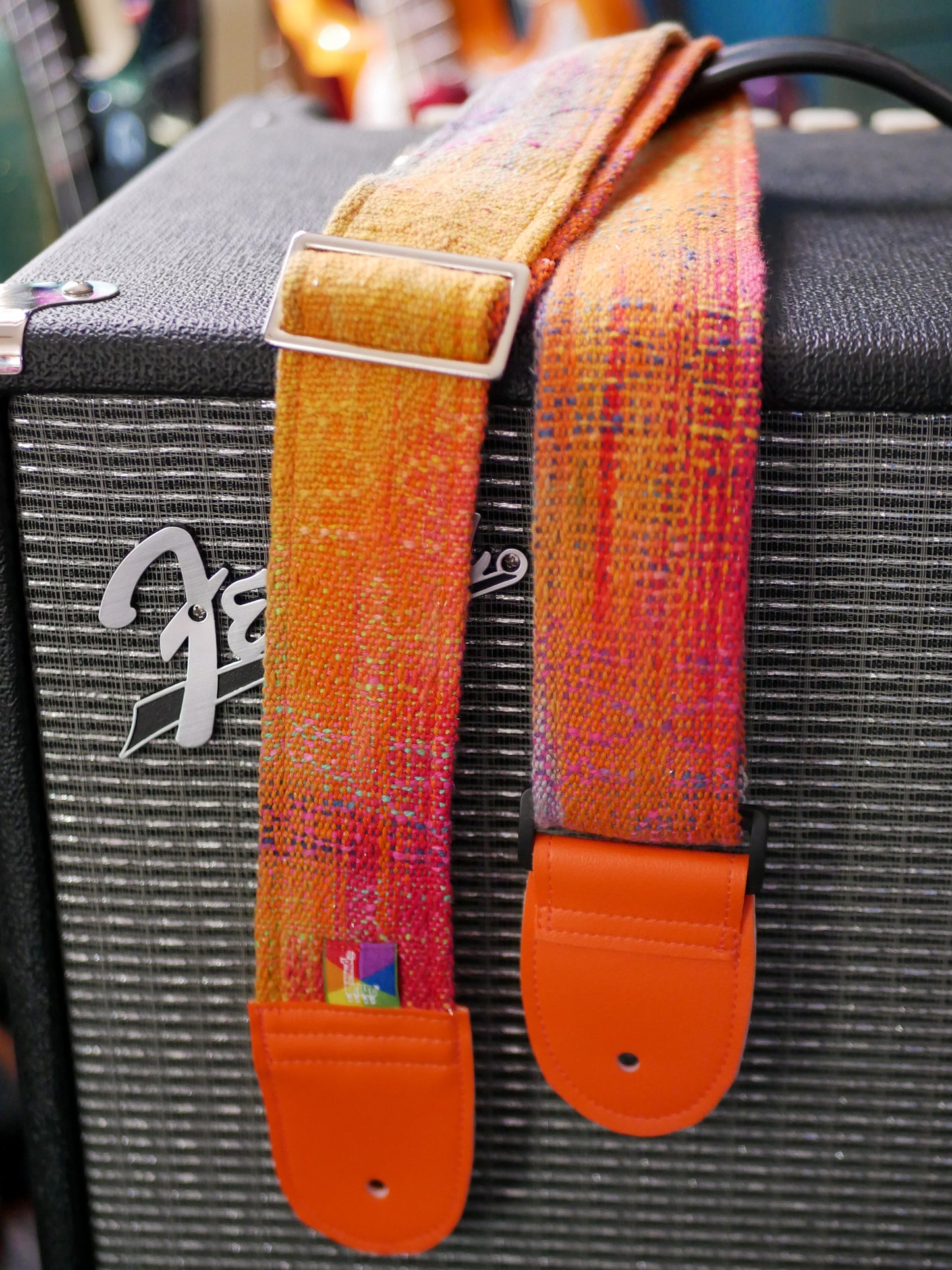 Handwoven Guitar Straps - Renaissance (shorter than usual length)