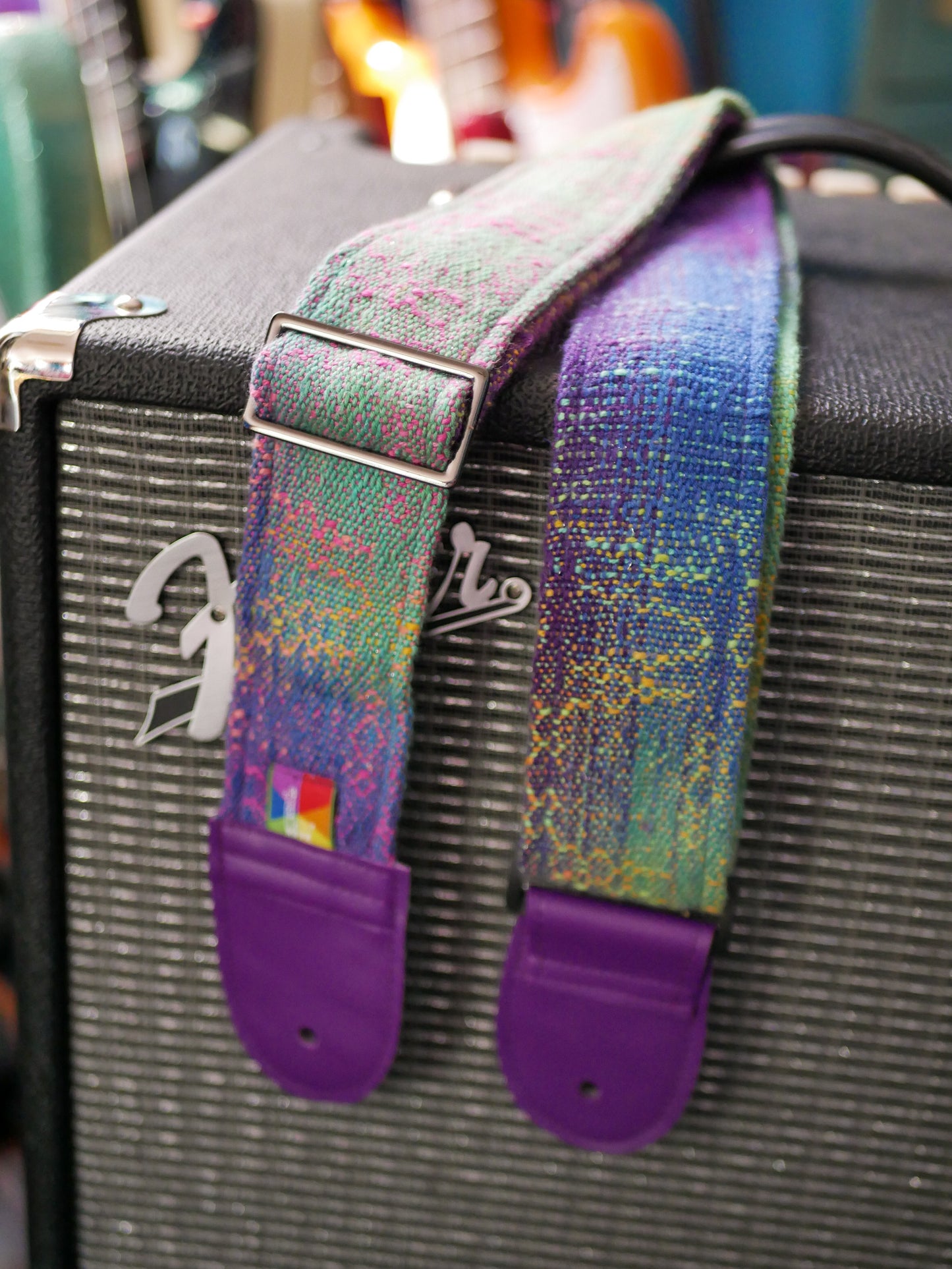 Handwoven Guitar Straps - Renaissance (shorter than usual length)