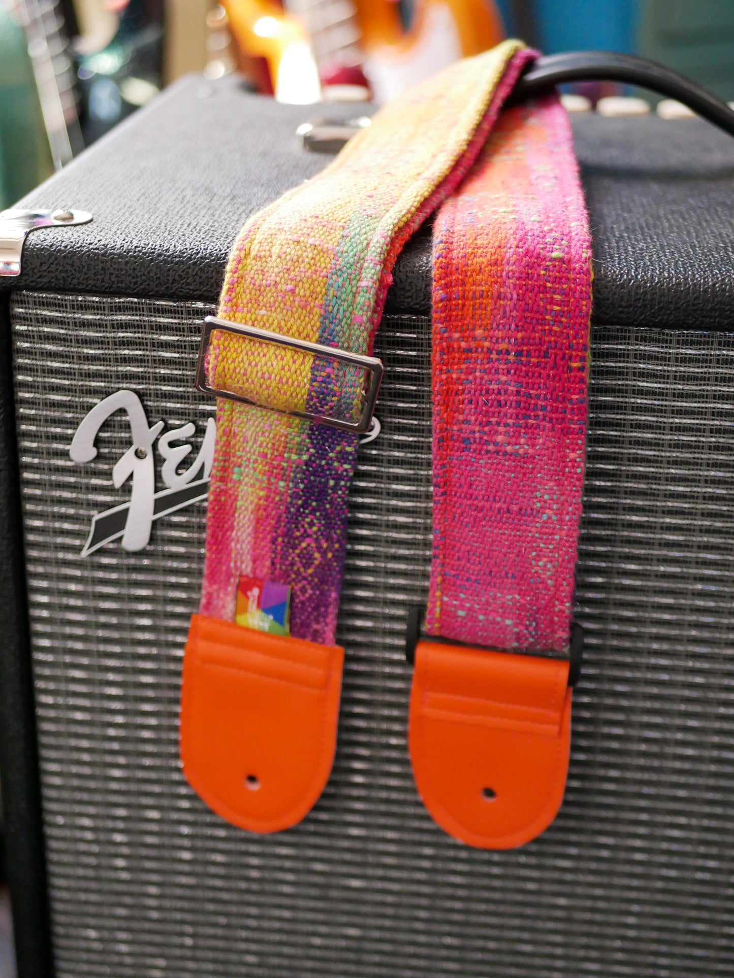 Handwoven Guitar Straps - Renaissance (shorter than usual length)