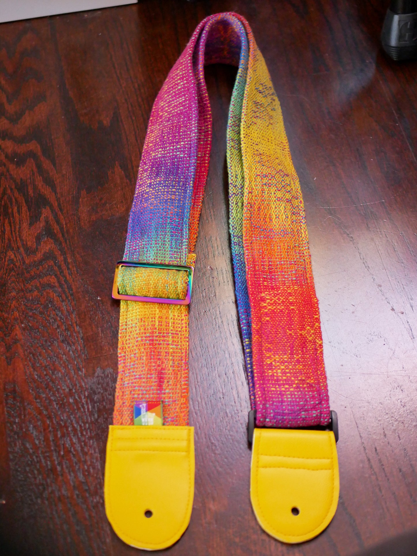 Handwoven Guitar Straps - Chromatherapy v2 - Free US Shipping