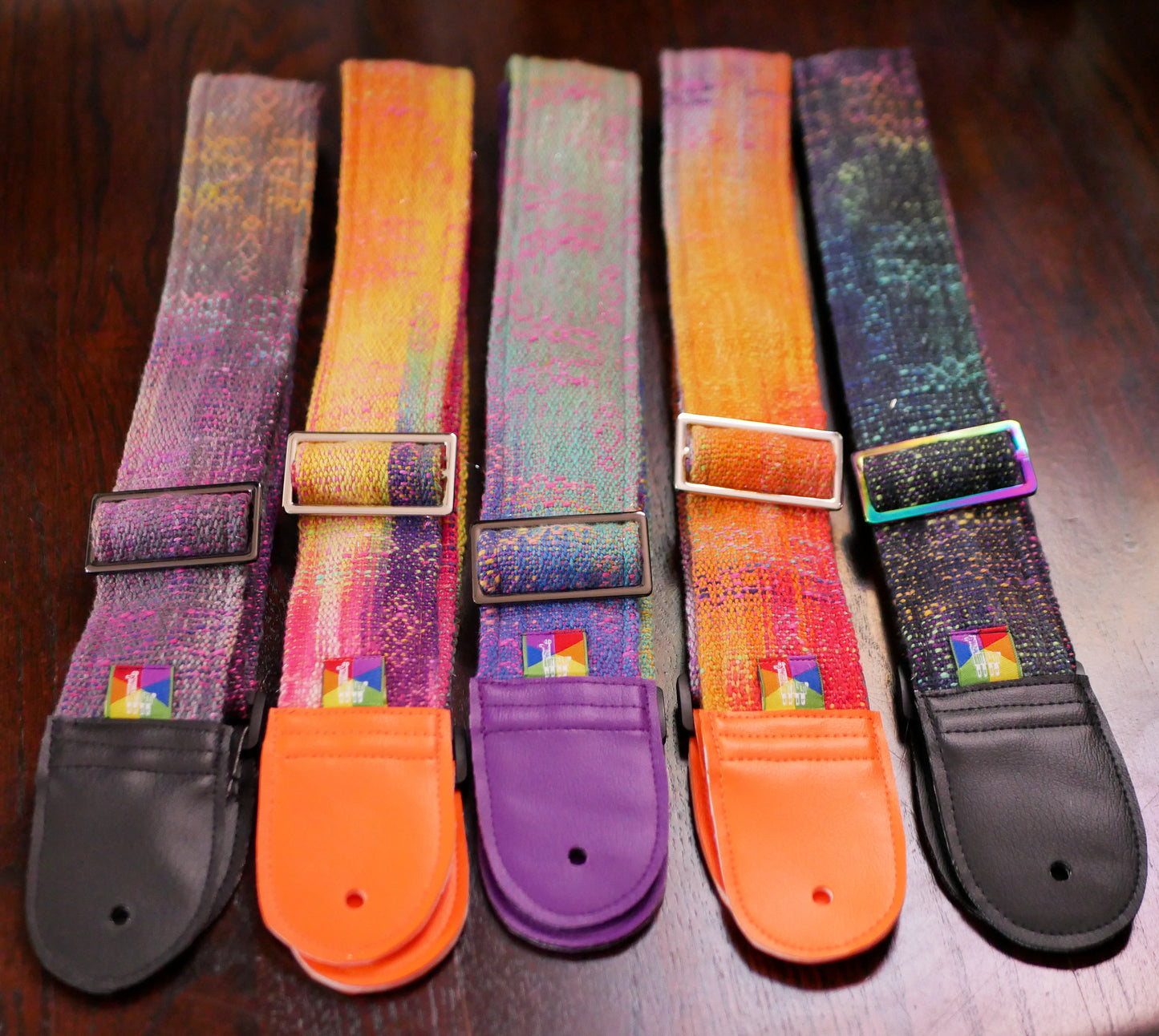 Handwoven Guitar Straps - Renaissance (shorter than usual length)