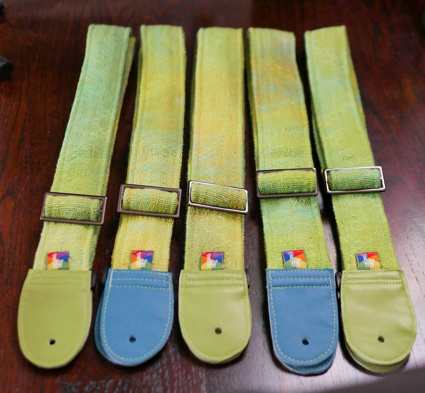 Handwoven Guitar Straps - Get Off My Lawn! - Free US Shipping