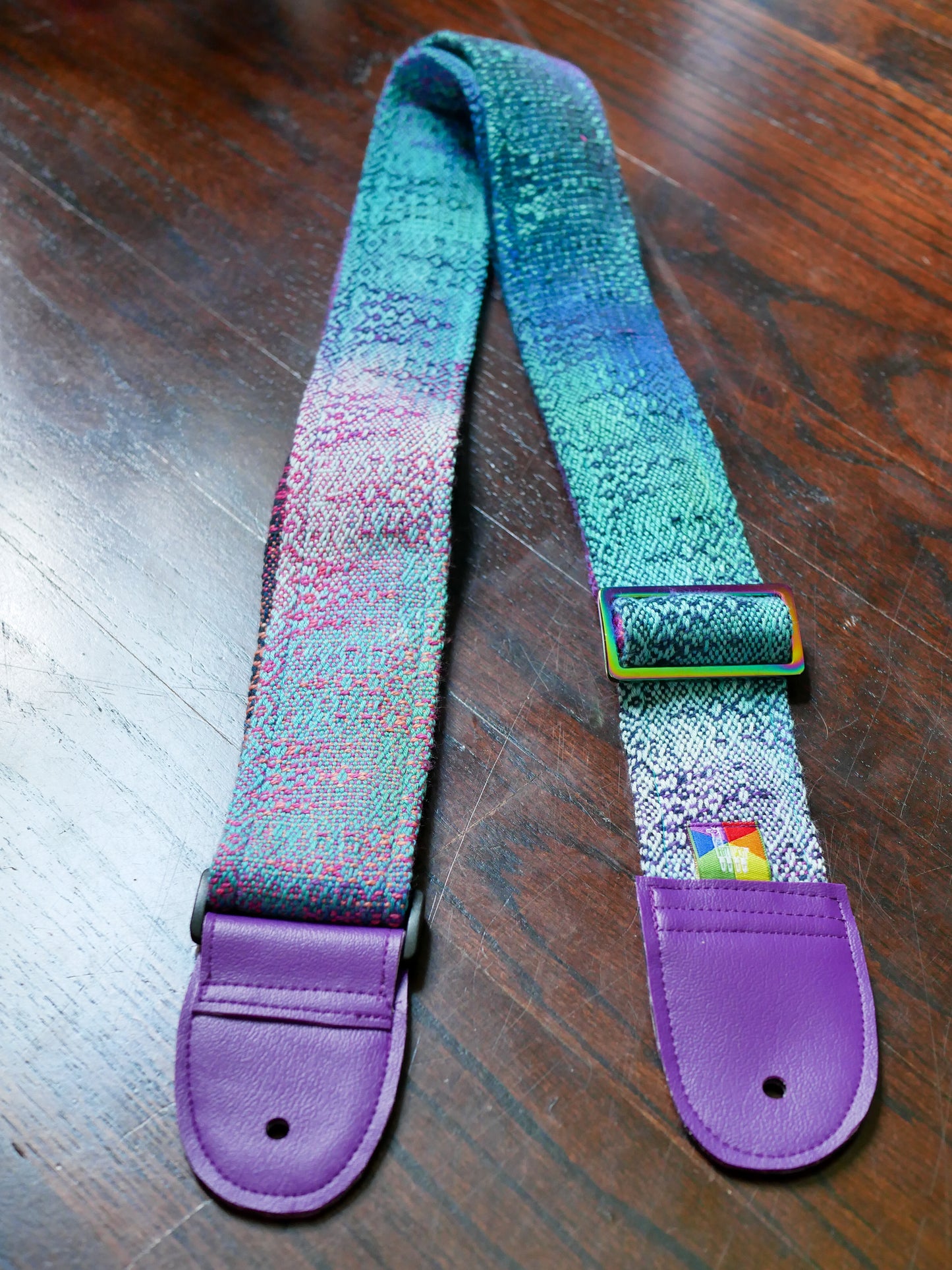 Handwoven Guitar Straps - Surfin' Cow - Free US Shipping
