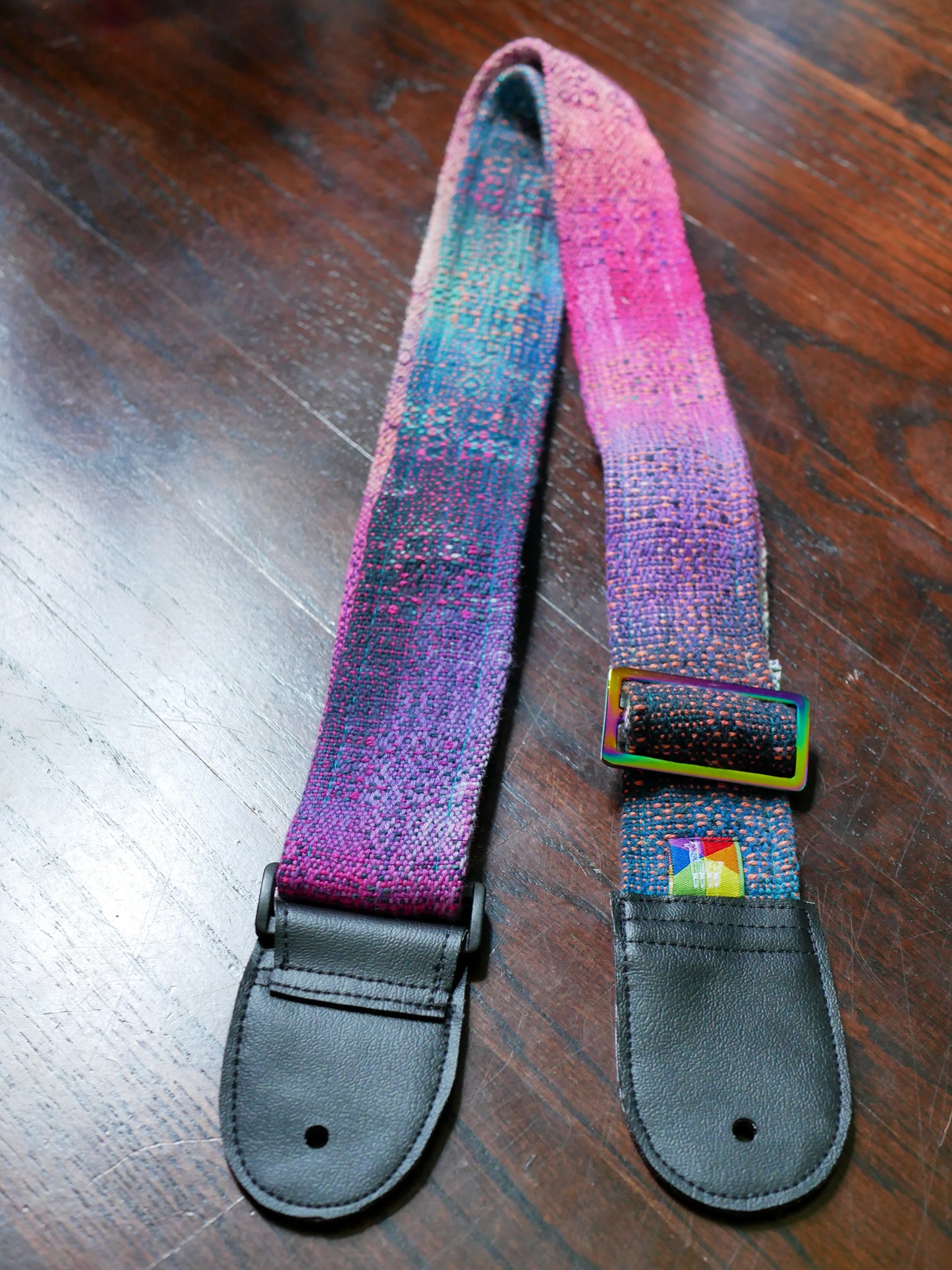 Handwoven Guitar Straps - Surfin' Cow - Free US Shipping