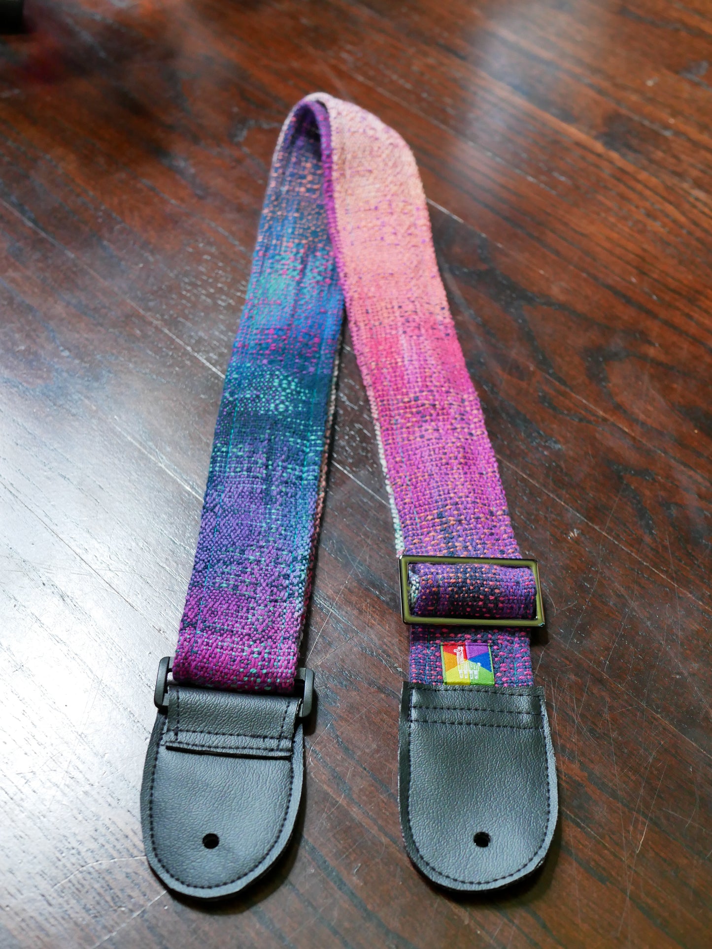 Handwoven Guitar Straps - Surfin' Cow - Free US Shipping