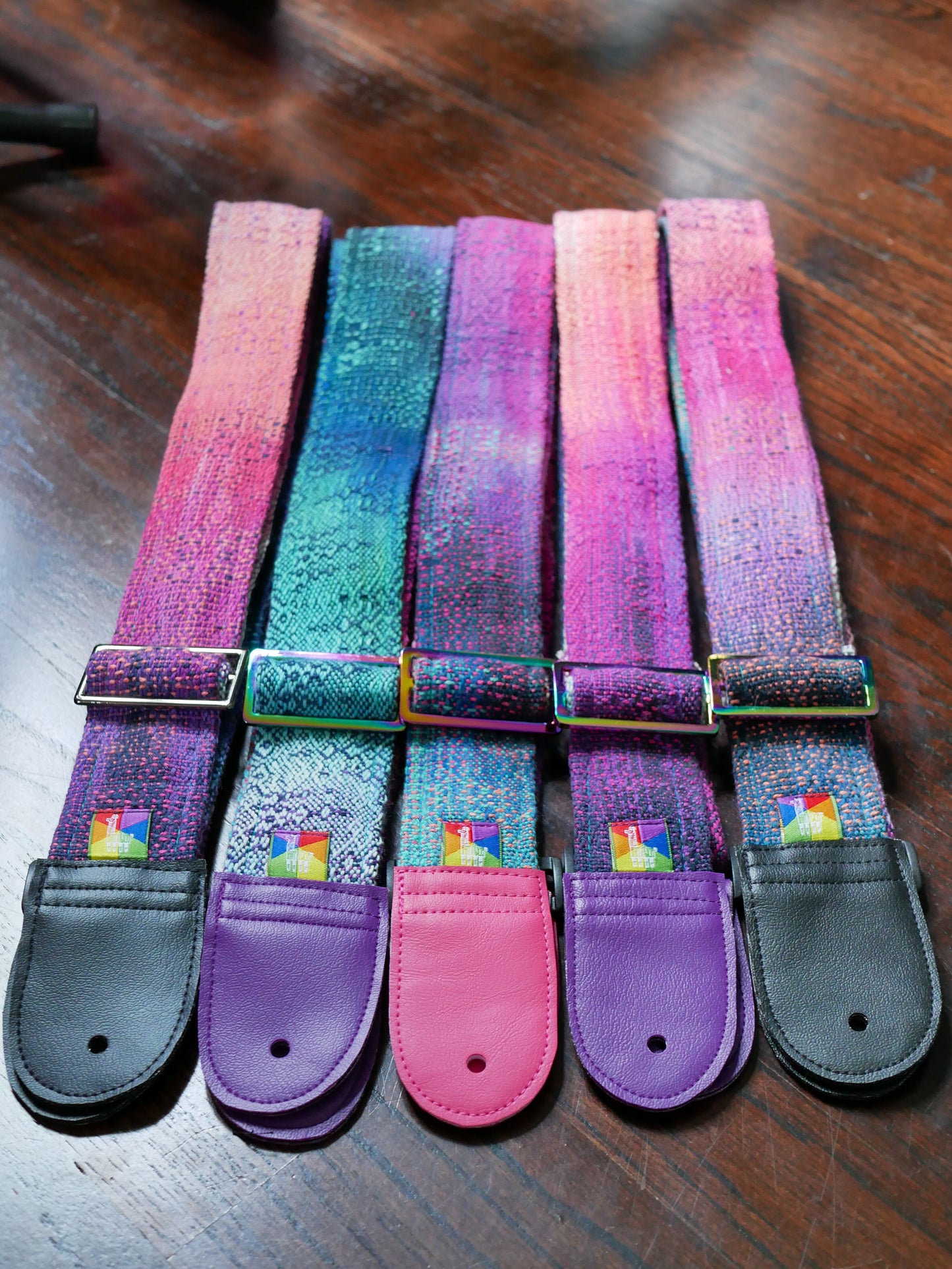 Handwoven Guitar Straps - Surfin' Cow - Free US Shipping
