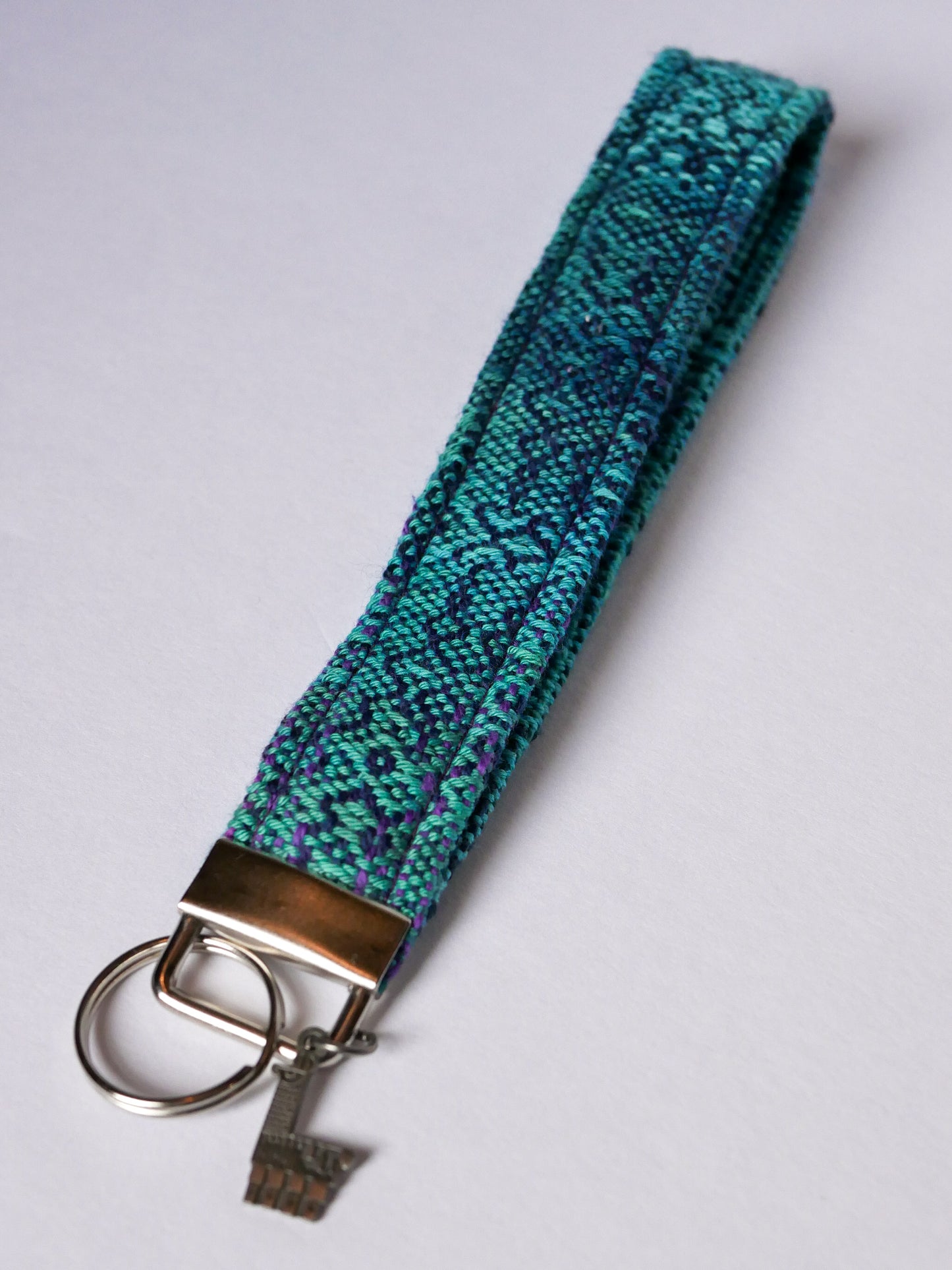 Handwoven Key Fobs - Surfin' Cow