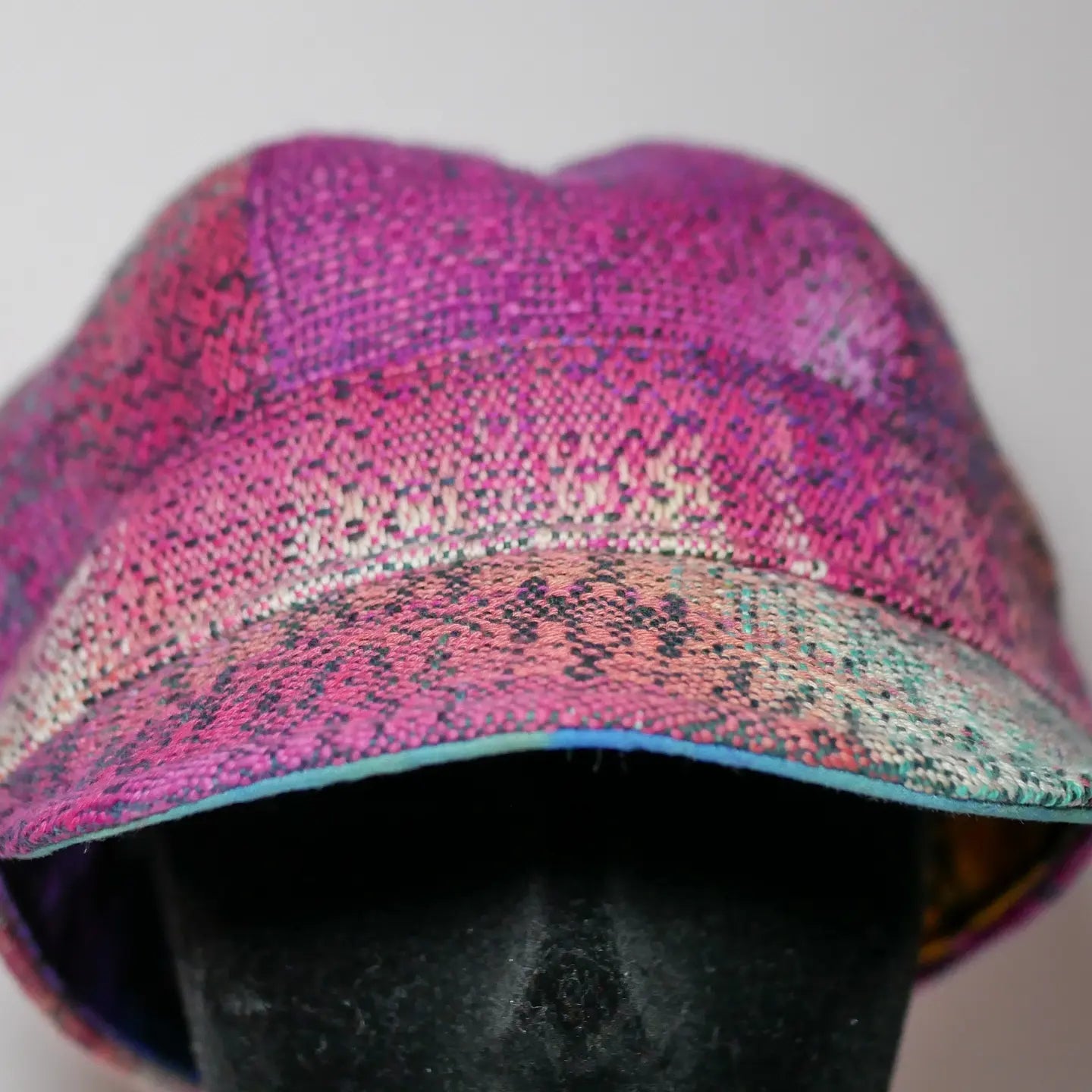 Handwoven Cap - Surfin' Cow