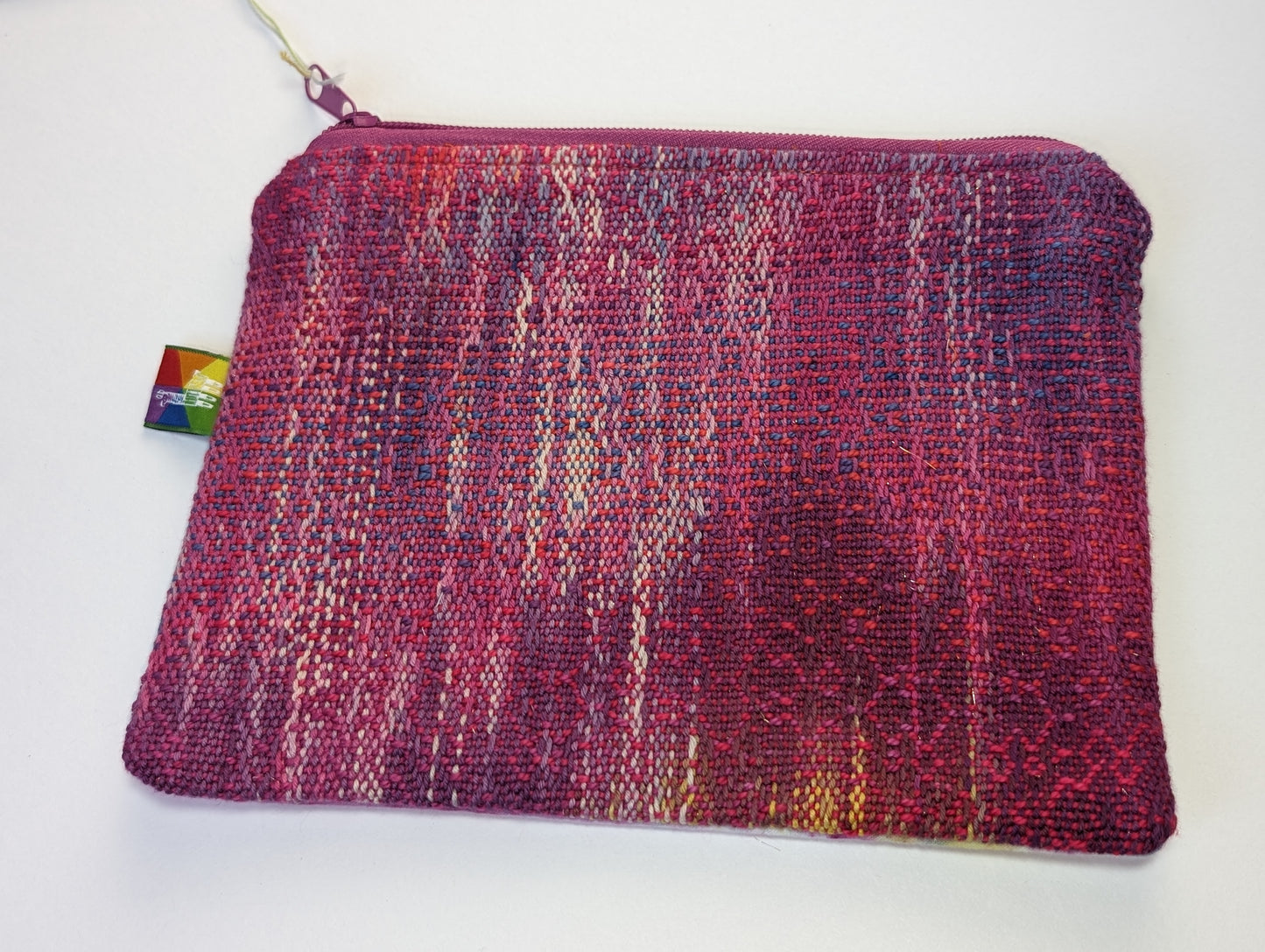 Handwoven Zipper Pouch - Zero Fox warp