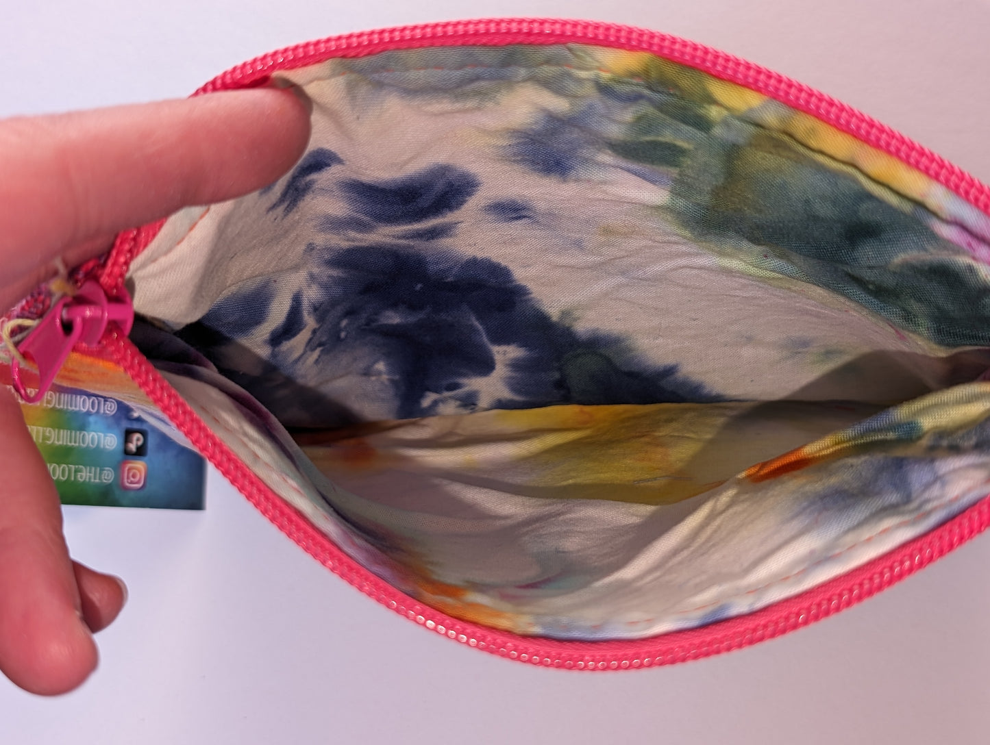 Handwoven Zipper Pouch - Zero Fox warp