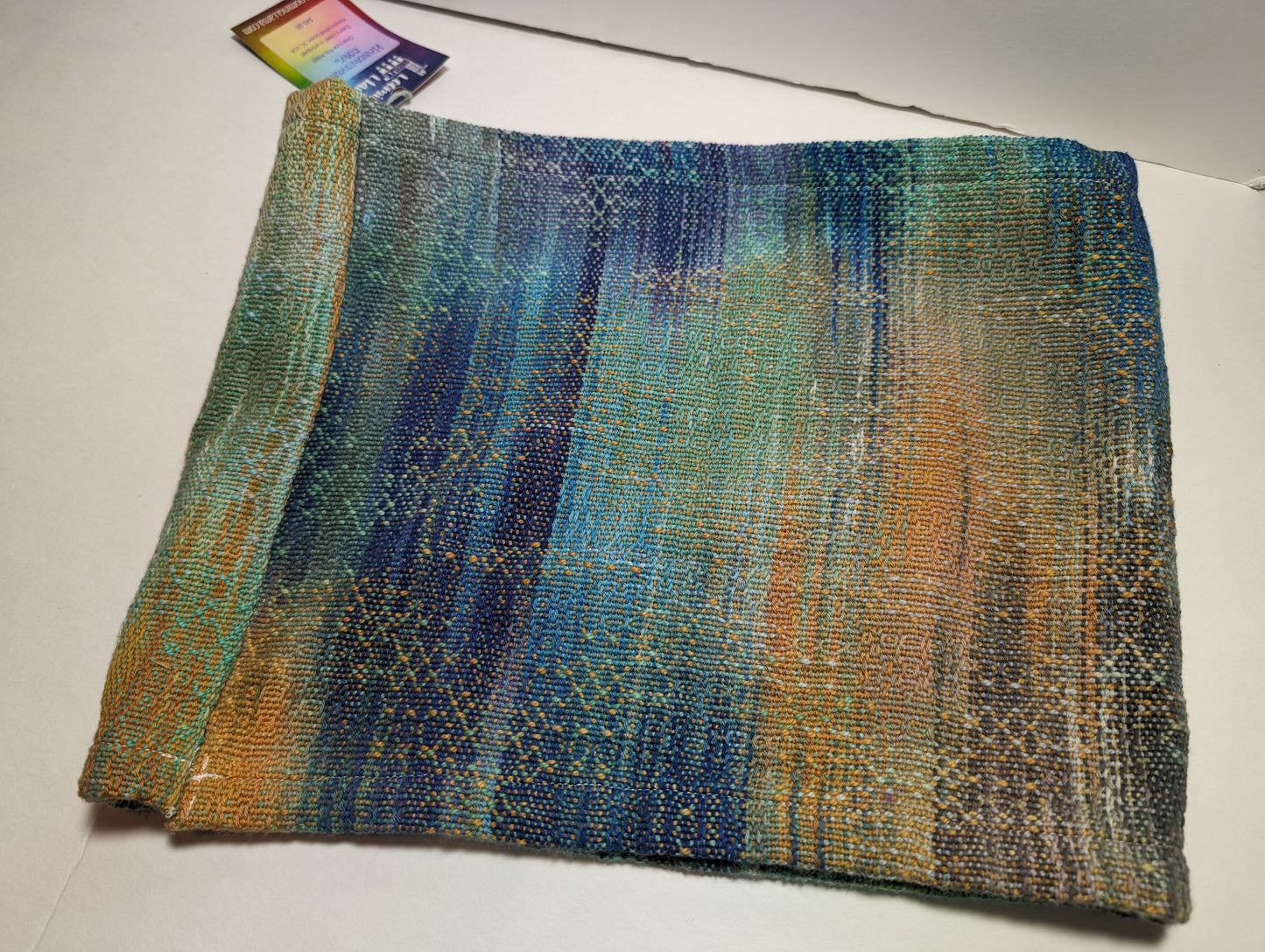 Handwoven Mini Cowl - Aventurine Dream - Ready to ship!