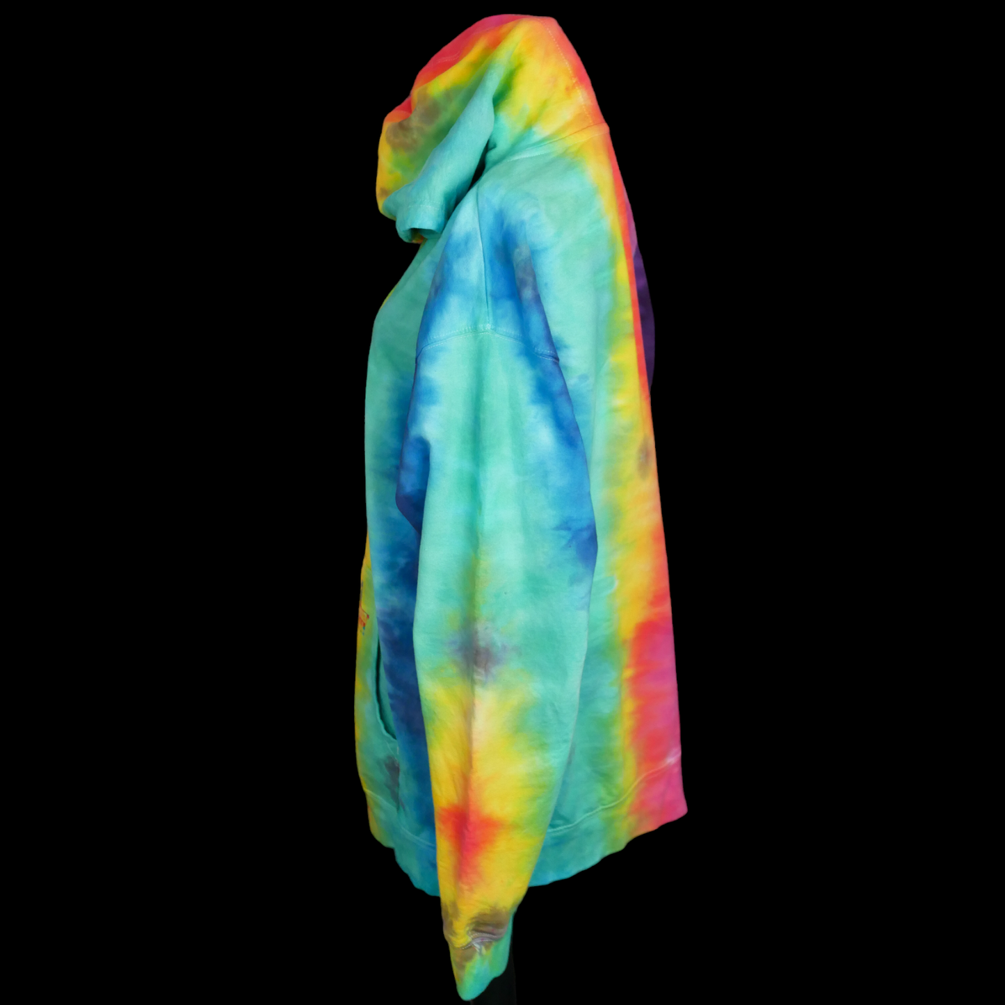 Hand Dyed Hoodie -- Not Before My Coffee! -- Size X-Large -- Ready to Ship
