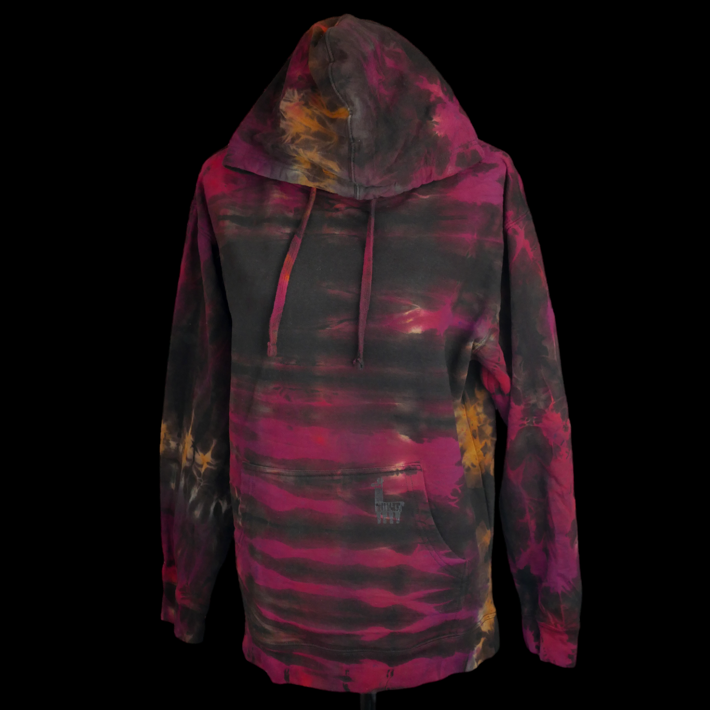 Hand Dyed Hoodie -- Dead, but Delicious -- Size Medium -- Ready to Ship
