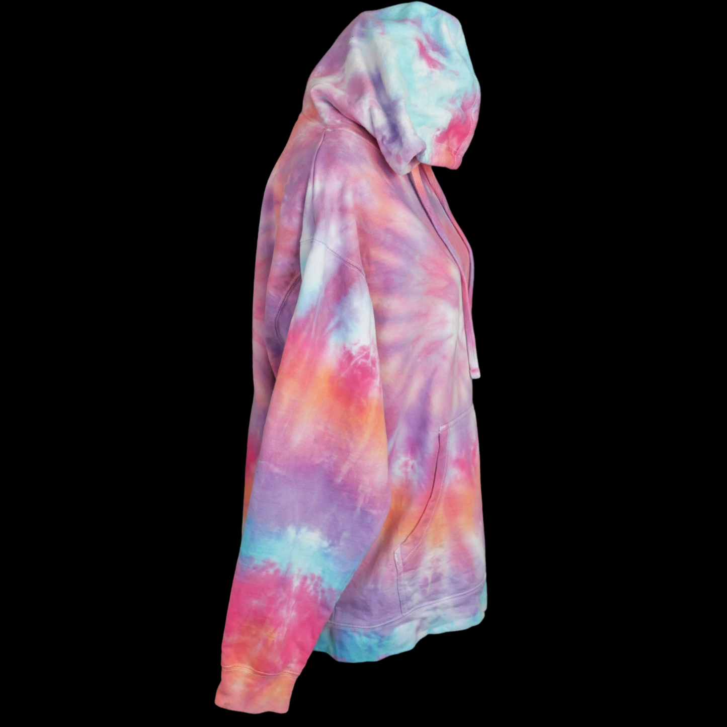Hand Dyed Hoodie -- Lights Will Guide Me -- Size Large -- Ready to Ship