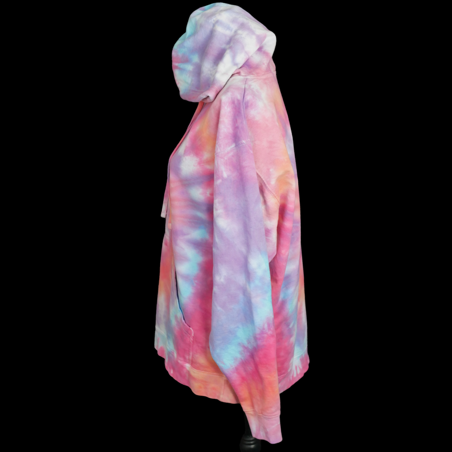 Hand Dyed Hoodie -- Lights Will Guide Me -- Size Large -- Ready to Ship