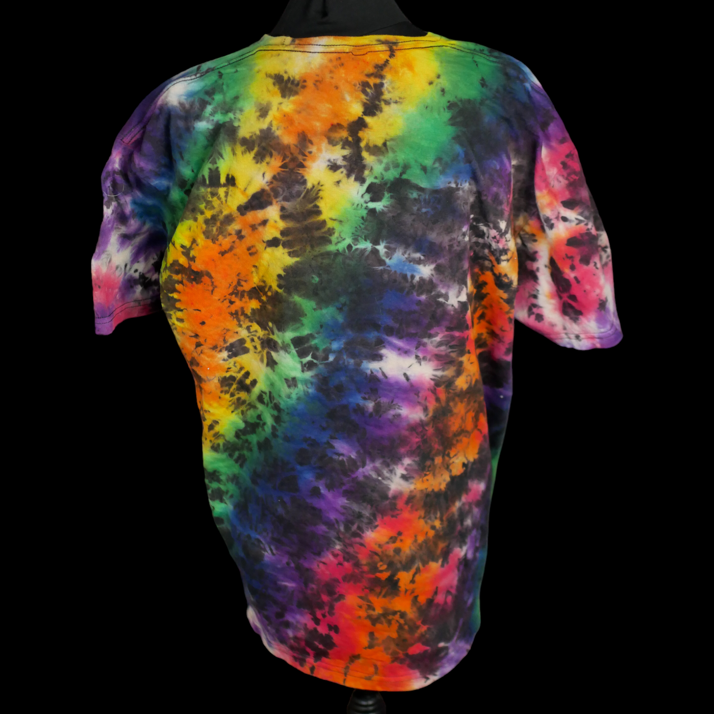 Hand Dyed T-shirt -- Rainbowcore -- Size X-Large -- Ready to Ship