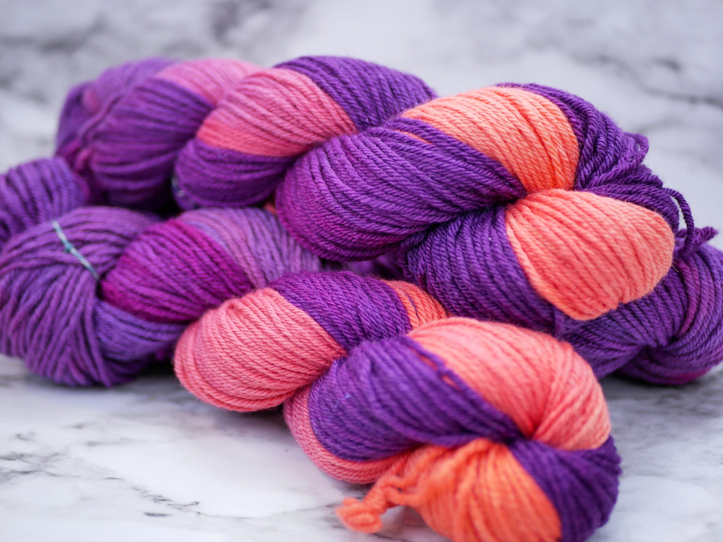 100g Skein - Handpainted Worsted/Aran weight Merino