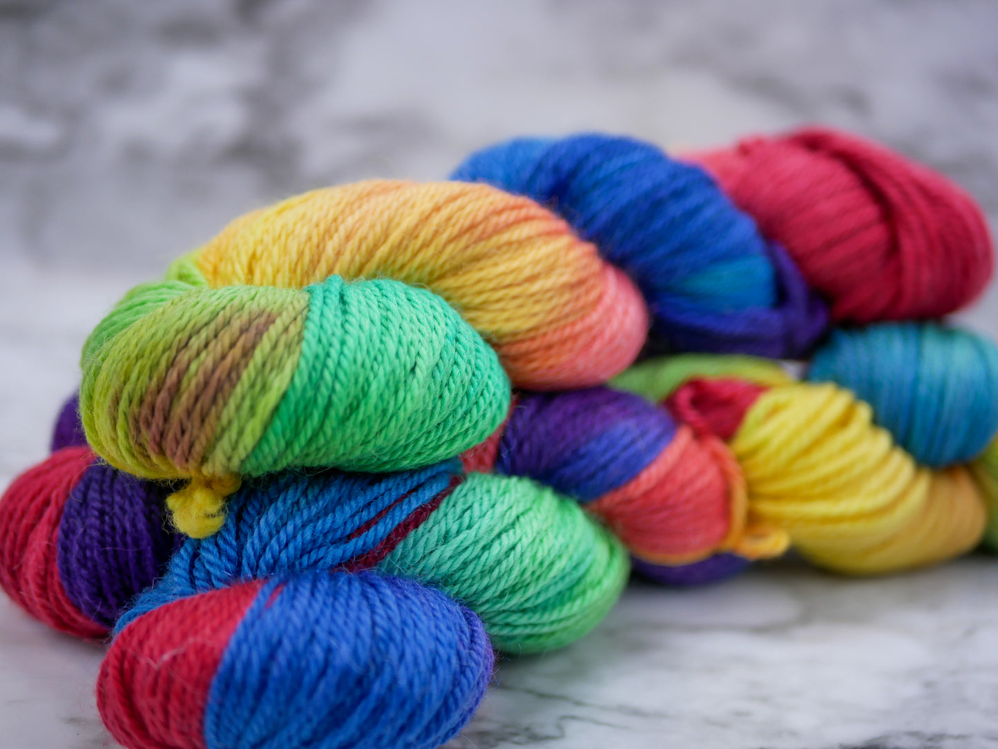 100g Skein - Handpainted Worsted/Aran weight Merino/Alpaca