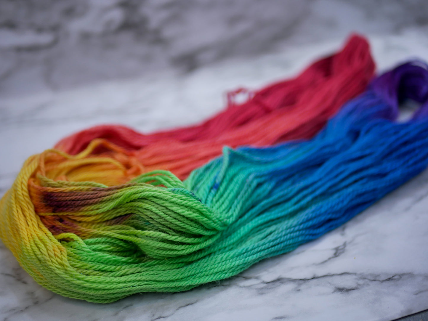 100g Skein - Handpainted Worsted/Aran weight Merino/Alpaca