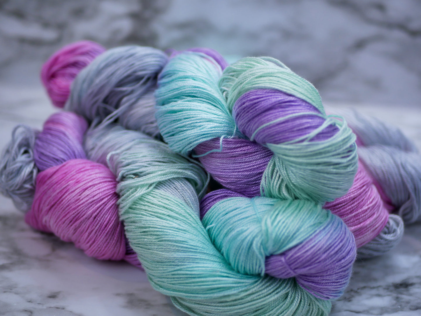 100g Skein - Handpainted Modal(R)/Kapok - Dyed for pooling