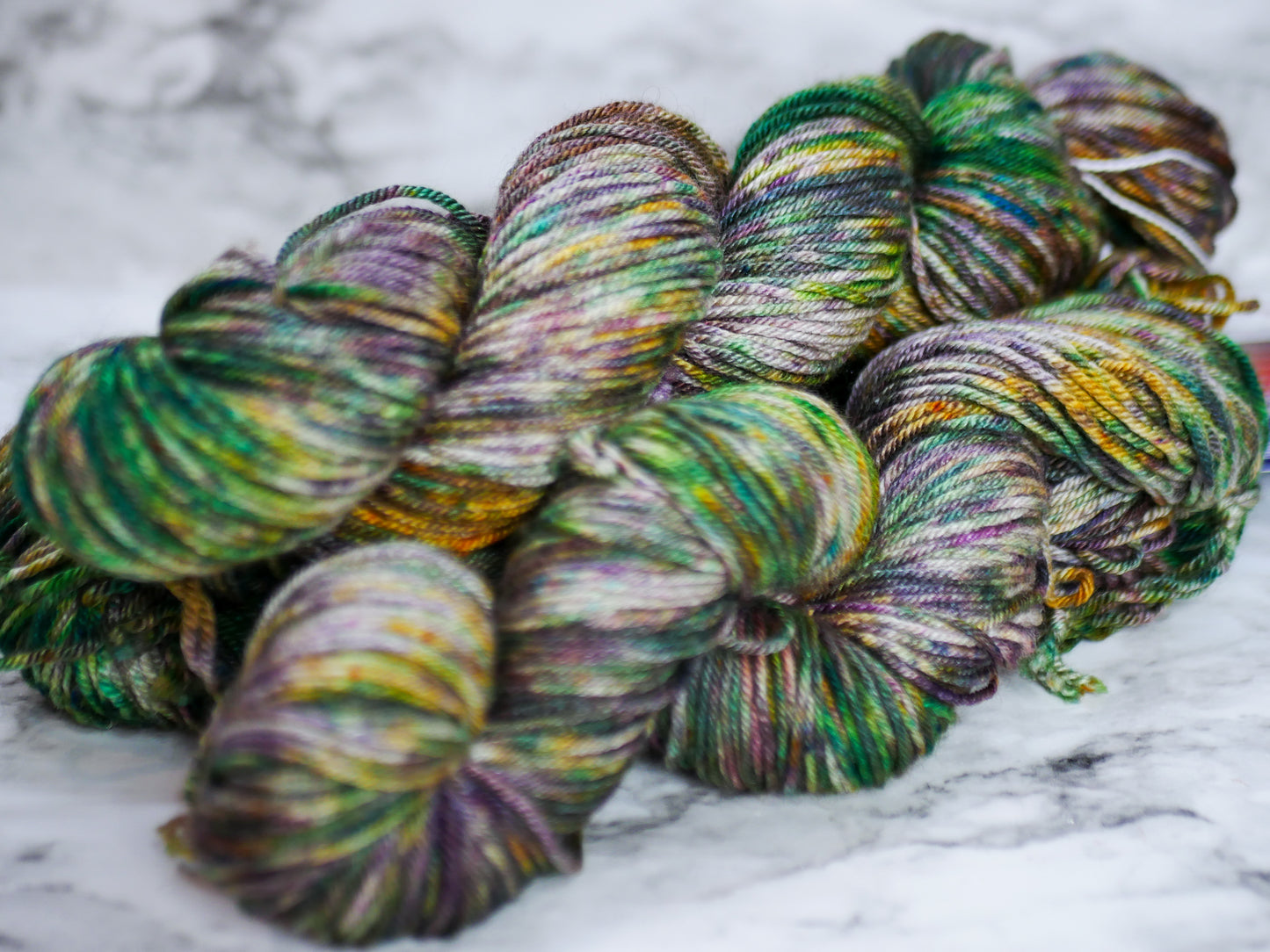 Handpainted DK Merino/Yak/Silk Yarn - Woodland Creature