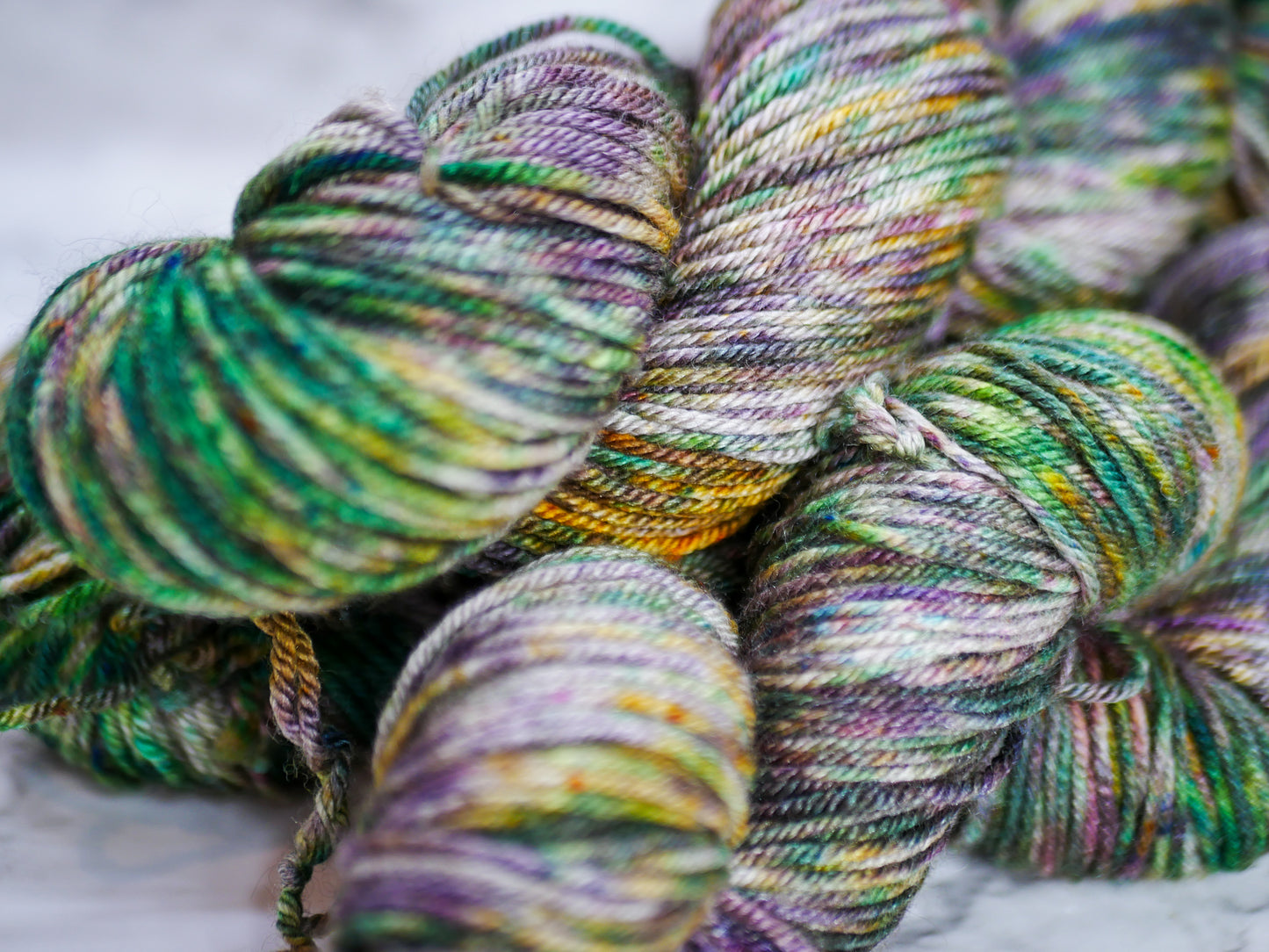 Handpainted DK Merino/Yak/Silk Yarn - Woodland Creature
