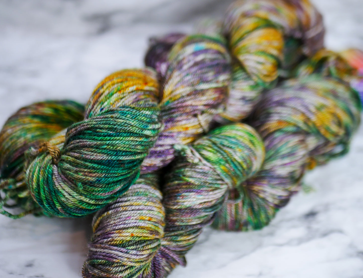 Handpainted DK Merino/Yak/Silk Yarn - Woodland Creature