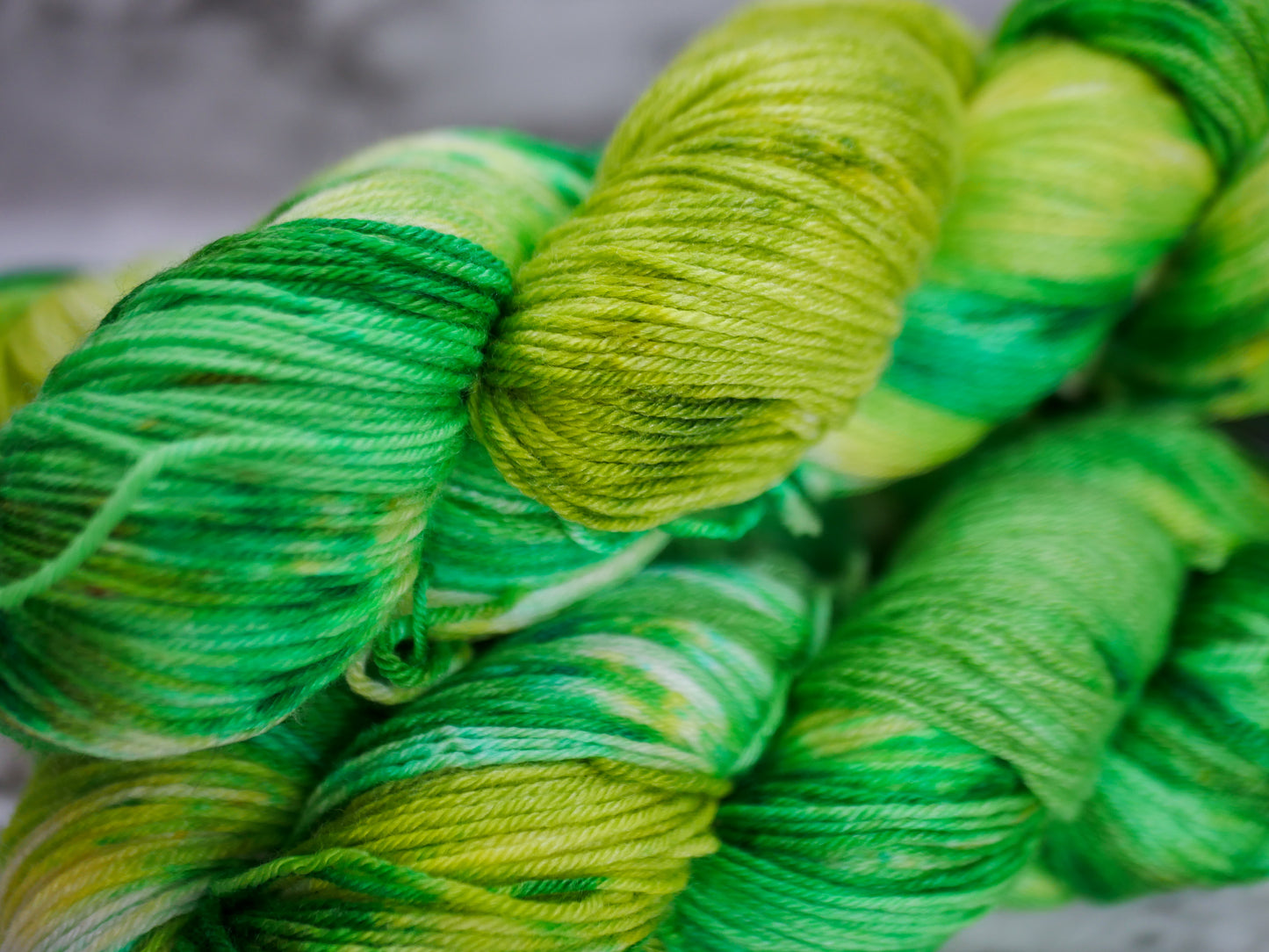 Handpainted 16/4Nm Merino/Bamboo Viscose - Get Off My Lawn!