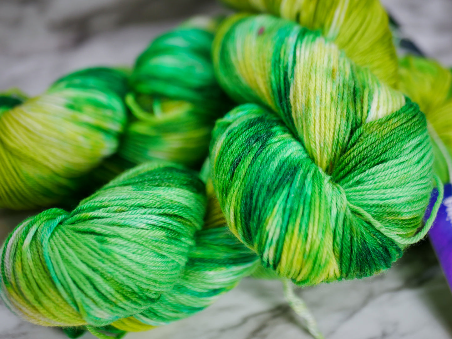 Handpainted 16/4Nm Merino/Bamboo Viscose - Get Off My Lawn!