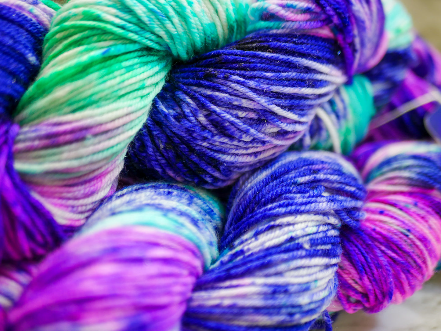 Handpainted DK Weight Merino/Nylon/Stellina - Party in the Back