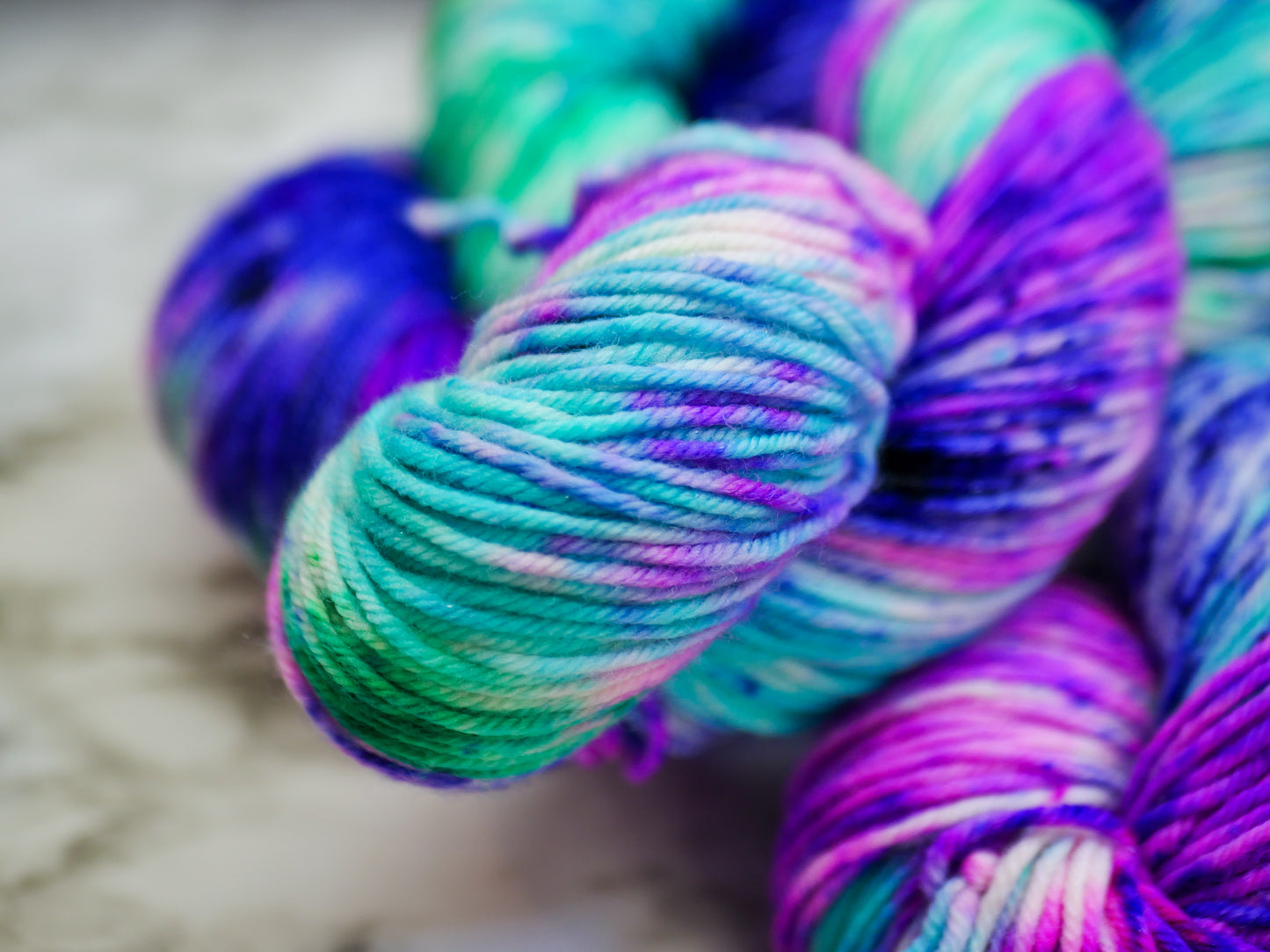 Handpainted DK Weight Merino/Nylon/Stellina - Party in the Back