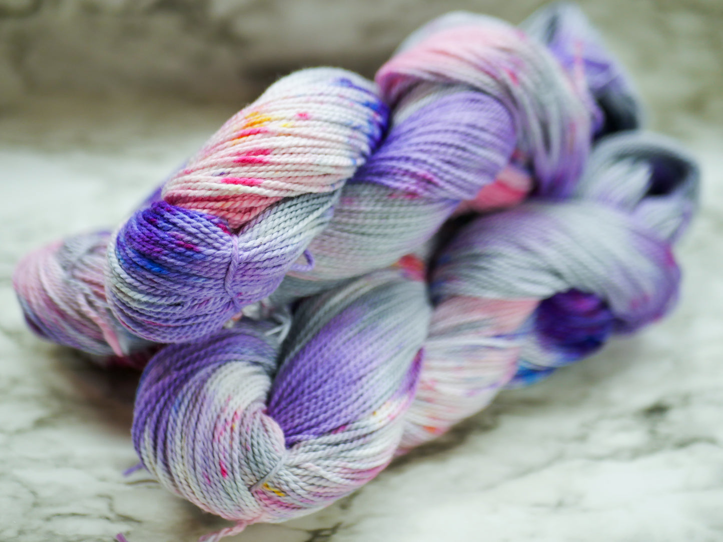 Handpainted 2-ply DK Weight Georgia Cotton Yarn - Kate