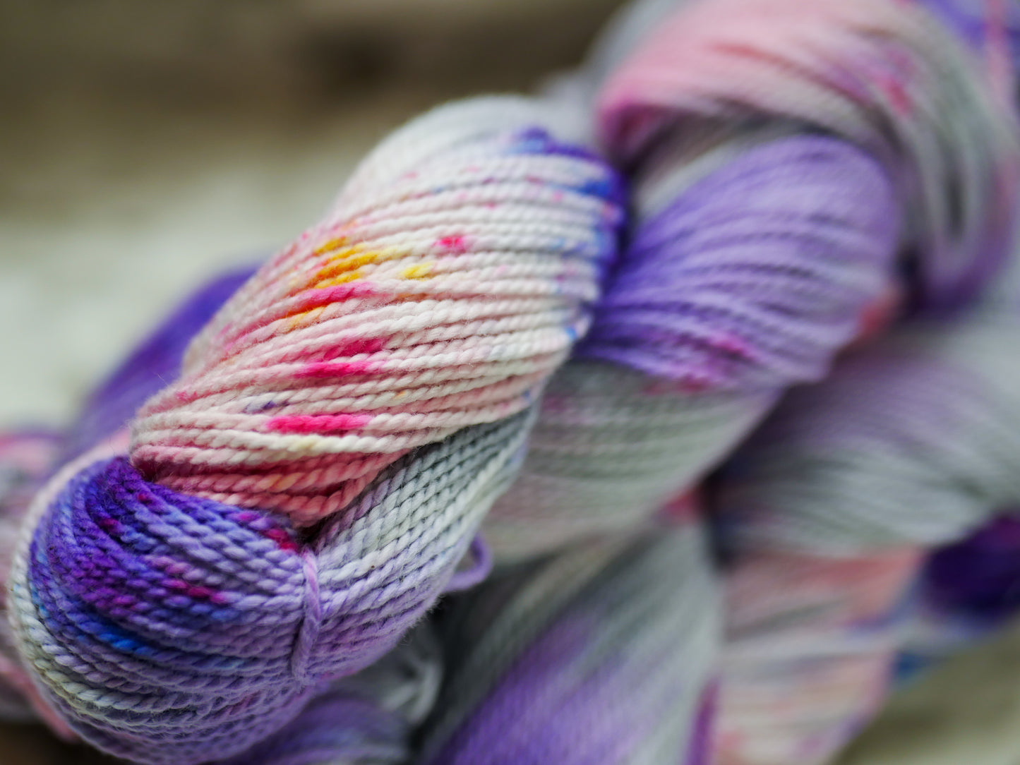 Handpainted 2-ply DK Weight Georgia Cotton Yarn - Kate