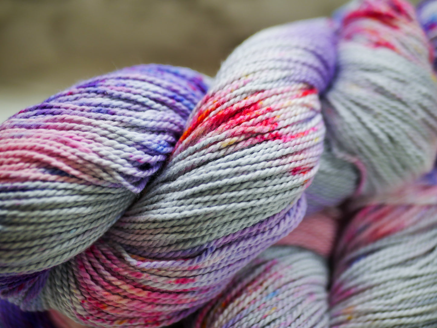 Handpainted 2-ply DK Weight Georgia Cotton Yarn - Kate