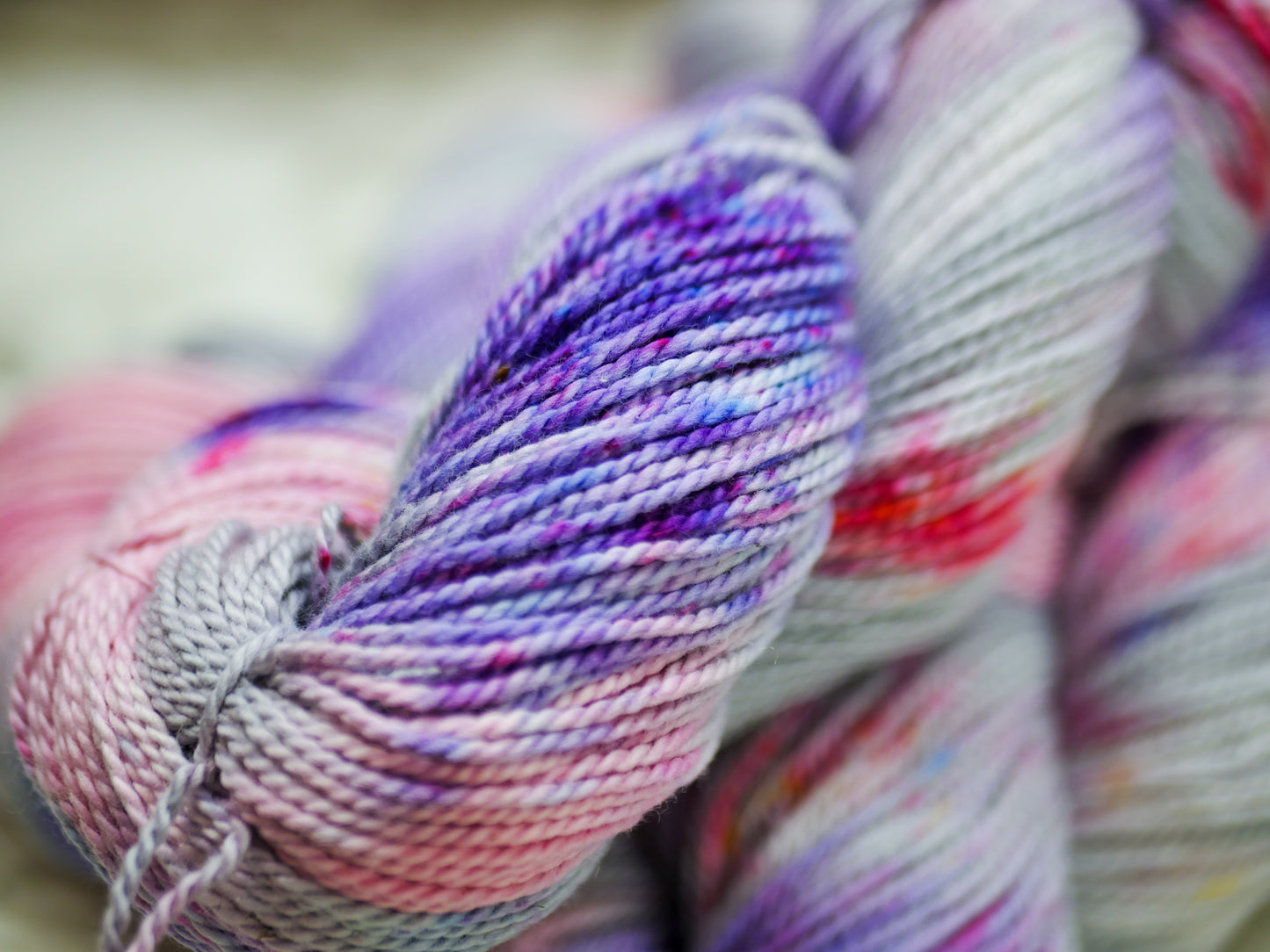 Handpainted 2-ply DK Weight Georgia Cotton Yarn - Kate