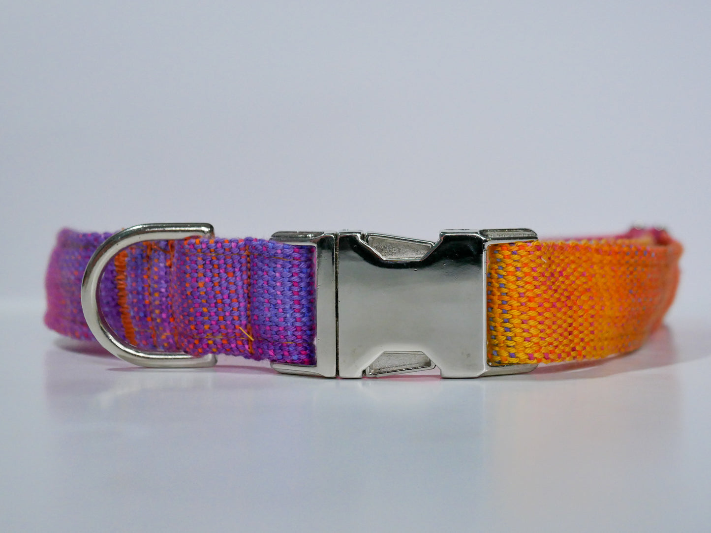 Handwoven Dog Collar - Extra Large - Ice Cream Phoenix