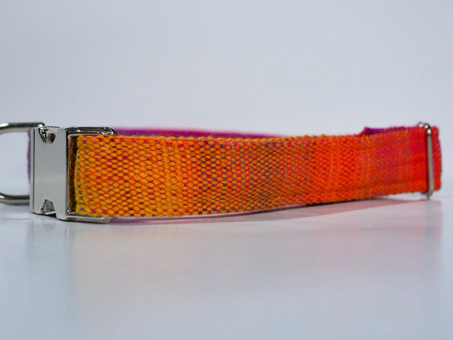 Handwoven Dog Collar - Extra Large - Ice Cream Phoenix