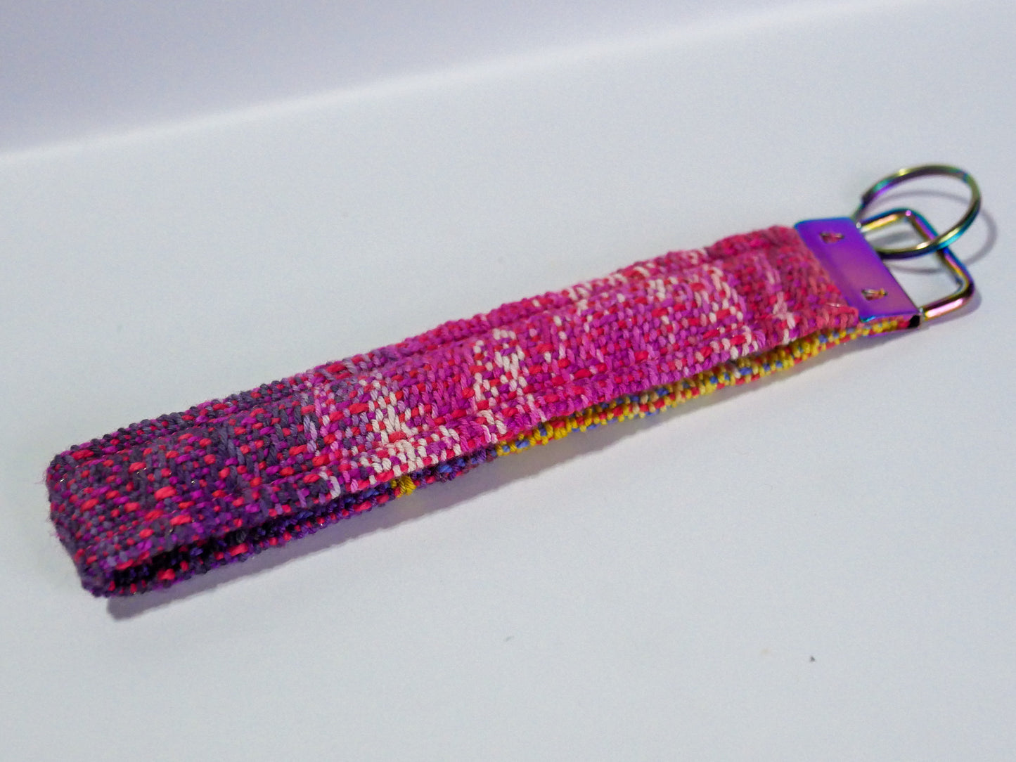 Handwoven Key Fob - Zero Fox Given warp