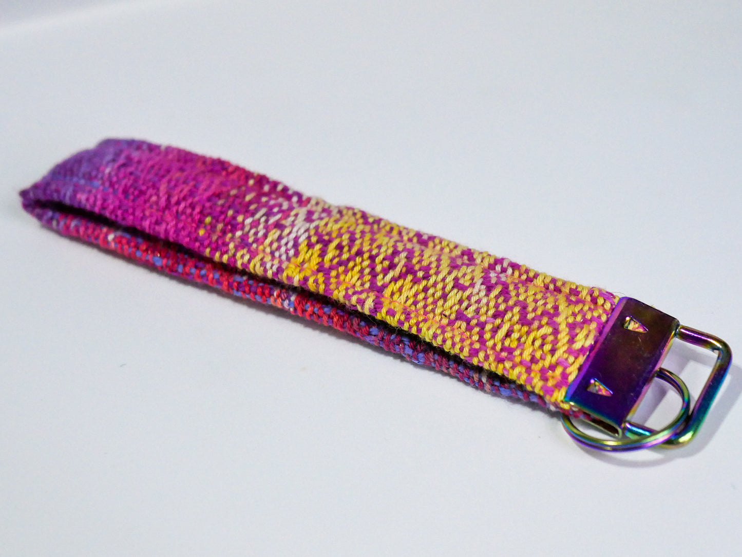 Handwoven Key Fob - Zero Fox Given warp