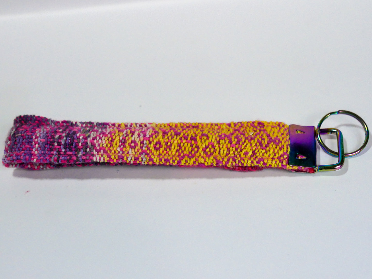 Handwoven Key Fob - Zero Fox Given warp