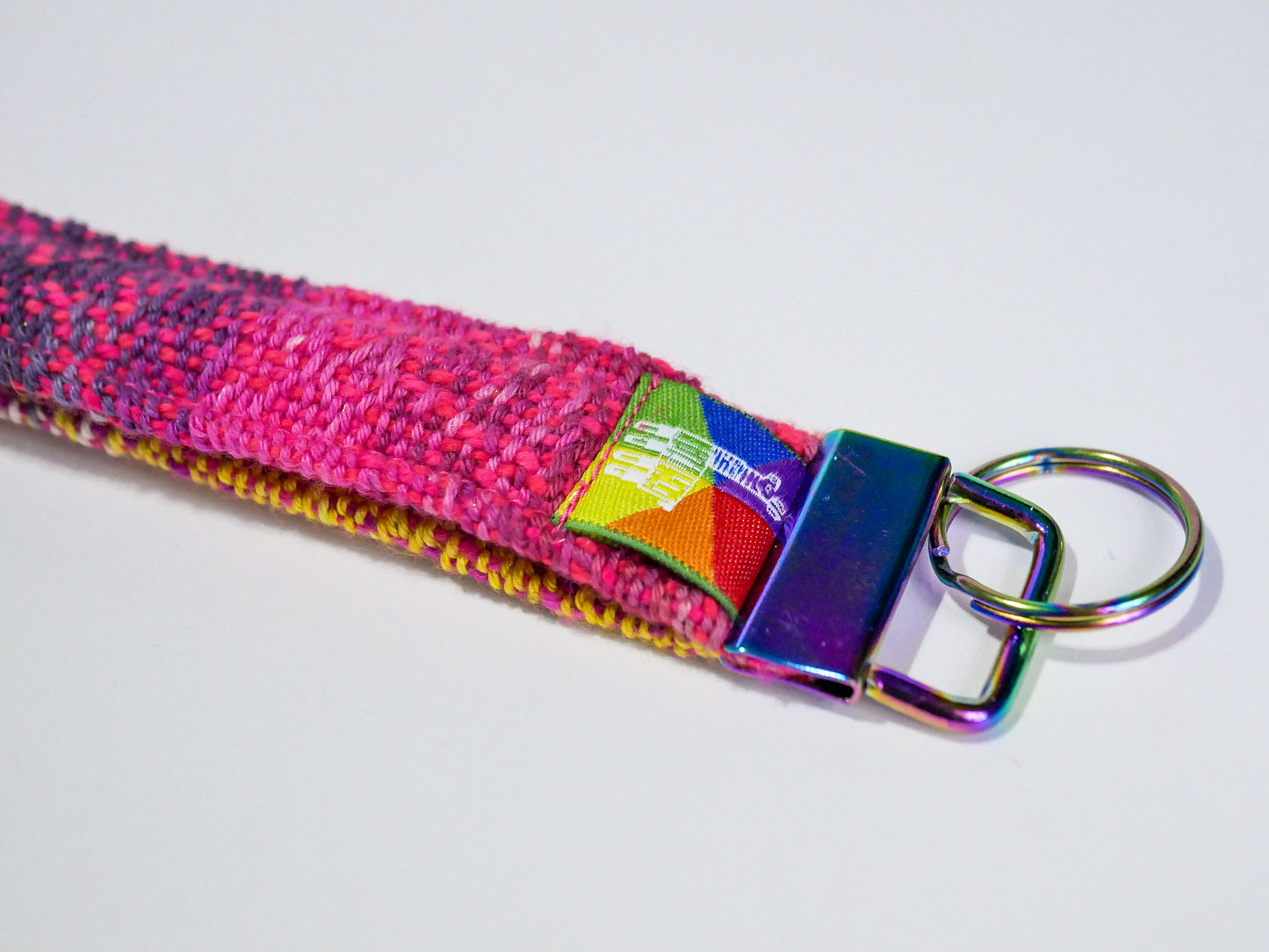 Handwoven Key Fob - Zero Fox Given warp