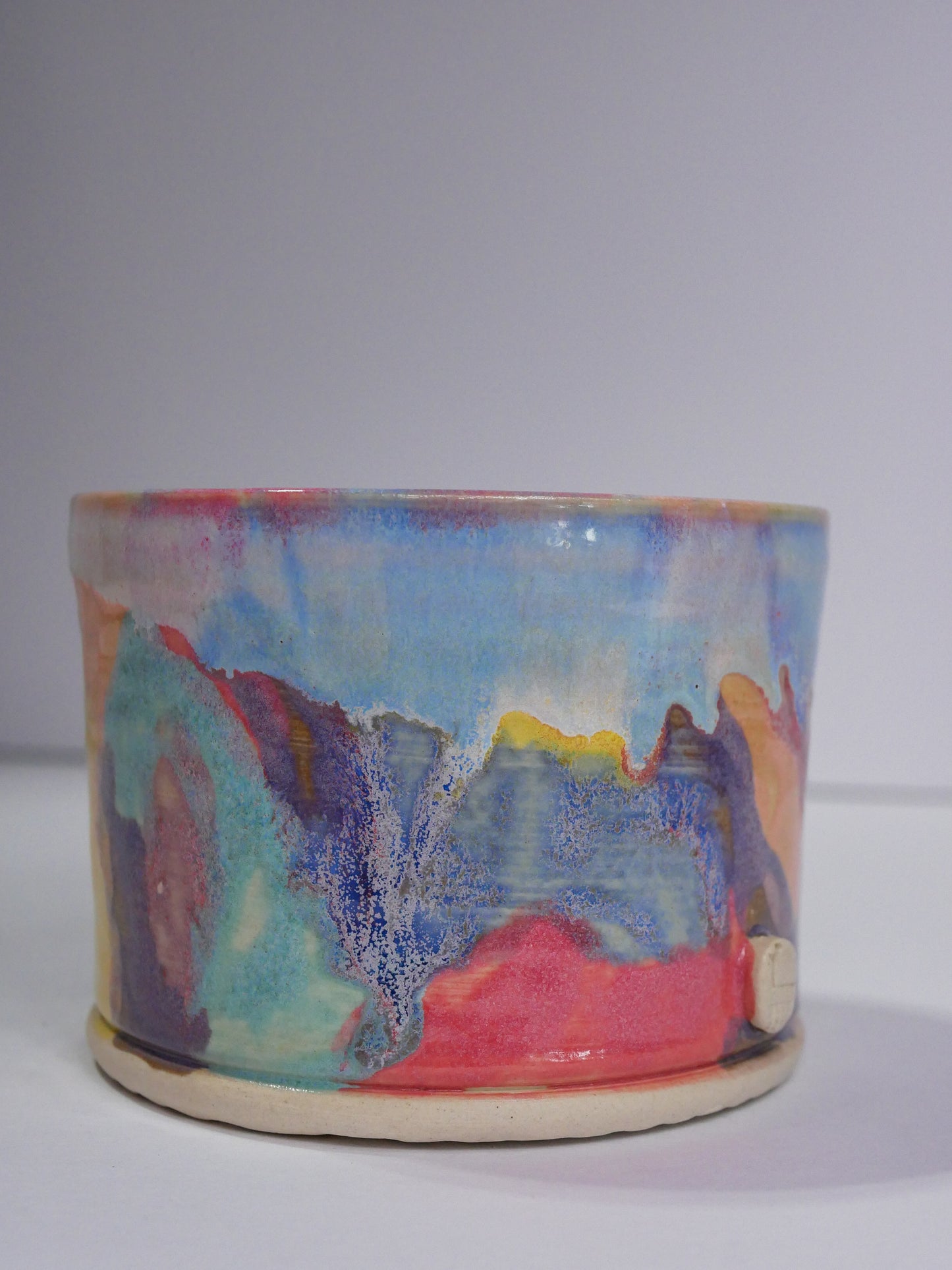 Wheelthrown Planter (3.5"x3.5")