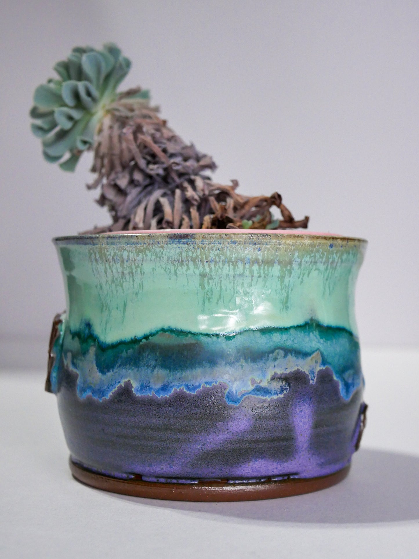 Wheelthrown Planter (3.75"x4.5")