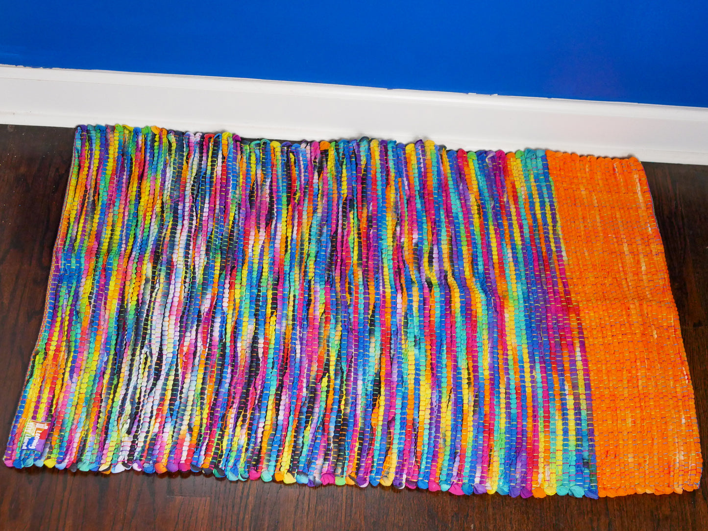 Rag rug - 23 inches x 36 inches