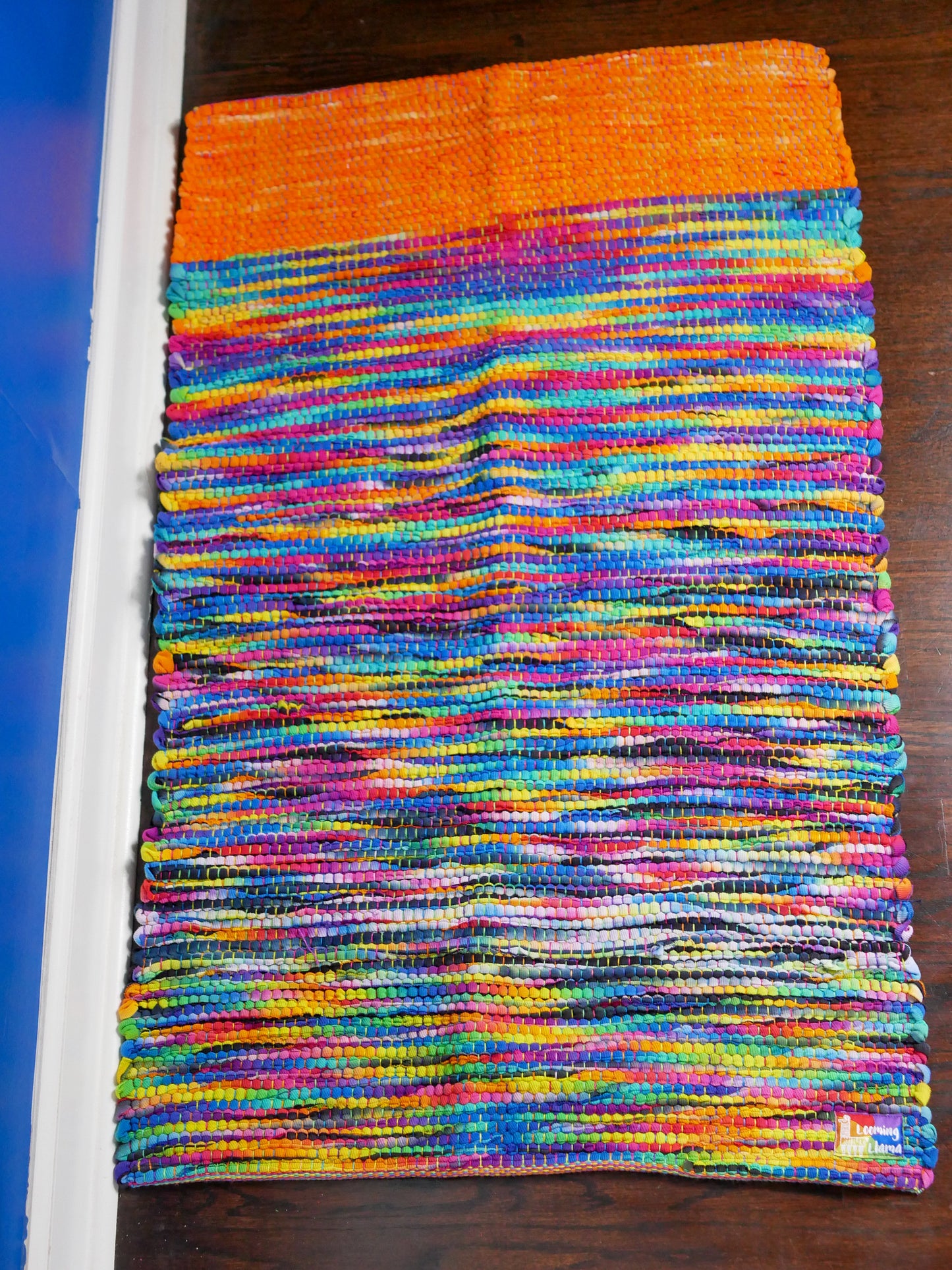 Rag rug - 23 inches x 36 inches