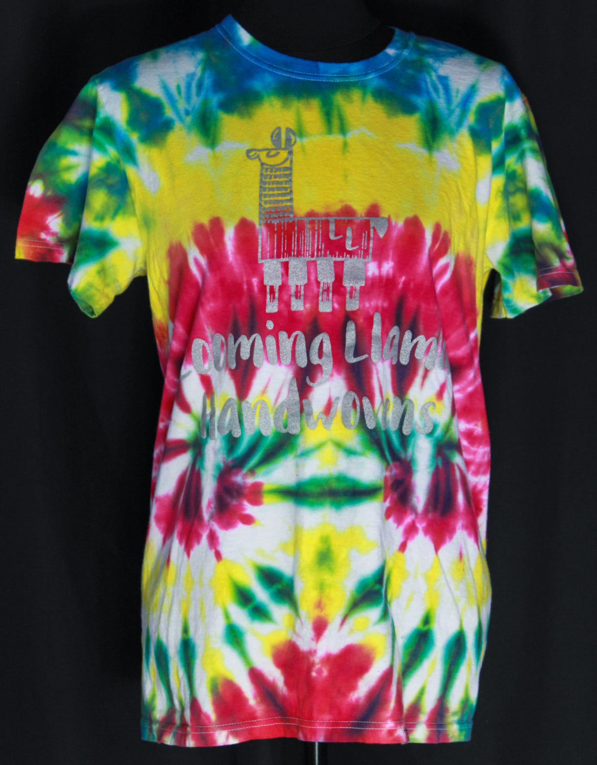 Looming Llama Tie Dyed T-Shirt