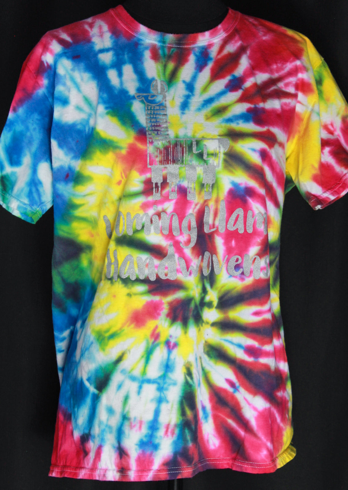 Looming Llama Tie Dyed T-Shirt